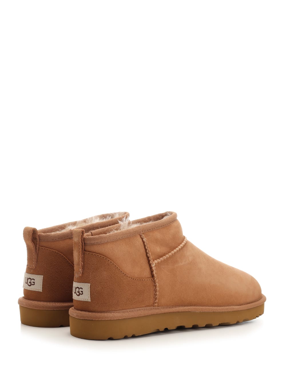 Ugg Classic Ultra Mini Boots In Marrone