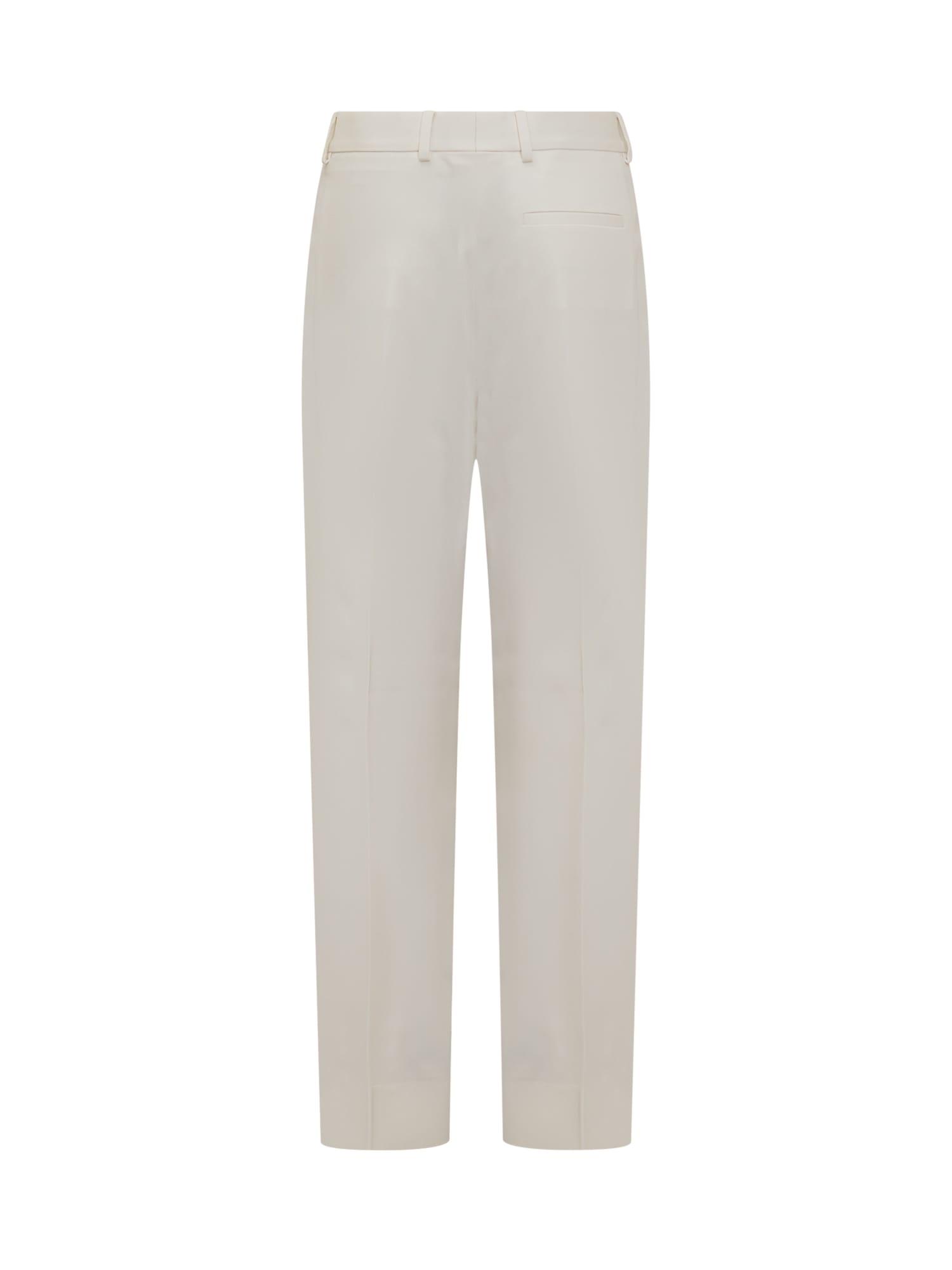 Shop Armarium Giorgia Trousers In Argento