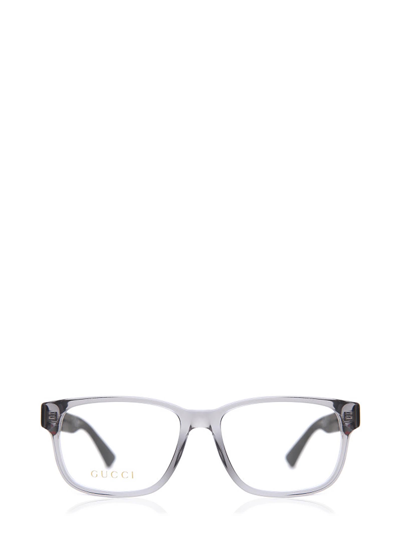 Gucci Demo Rectangular Mens Eyeglasses Gg0011o 007 55 In Grey | ModeSens