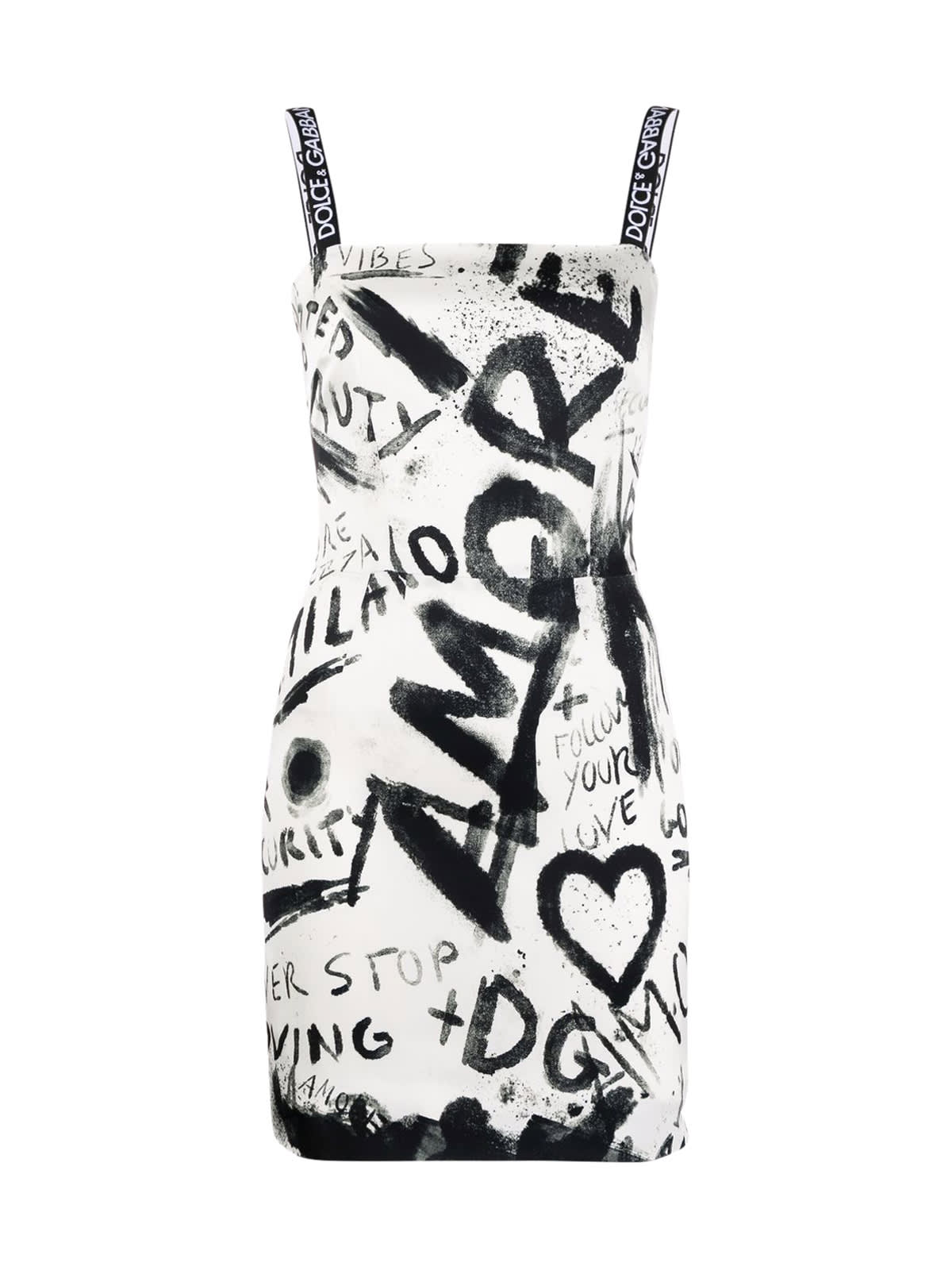 Dolce & Gabbana Graffiti Dress