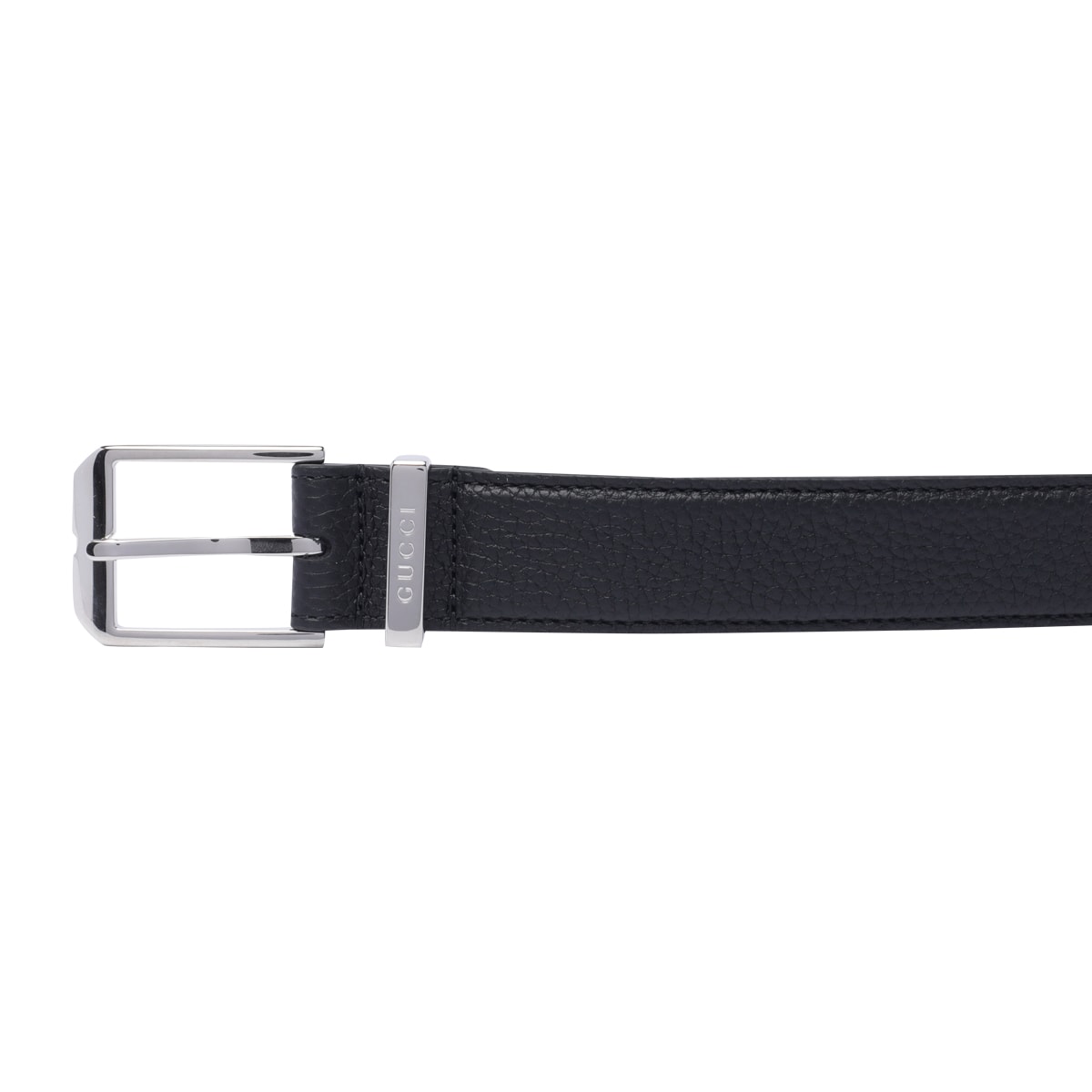 Gucci Belt With Rectangular Buckle In Black