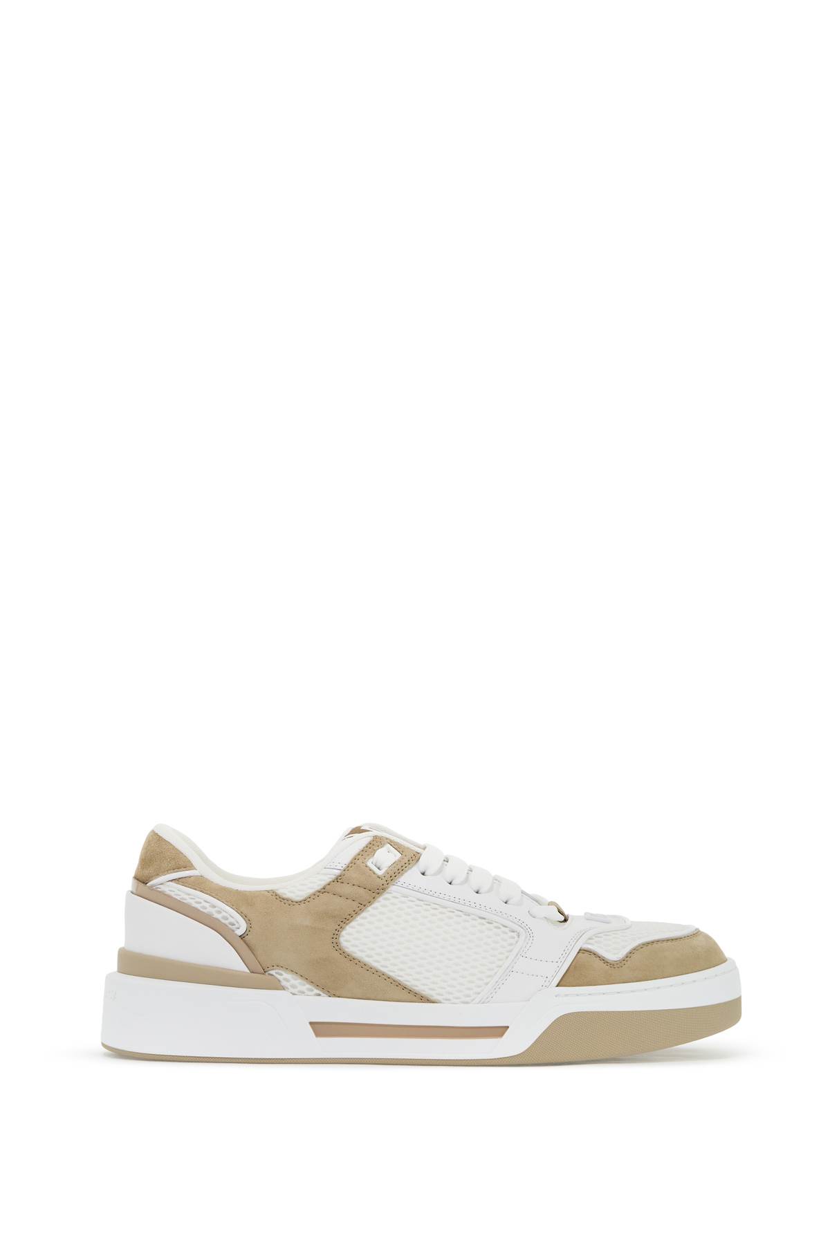 Shop Dolce & Gabbana New Roma Sneakers In Multicolor 2 (white)