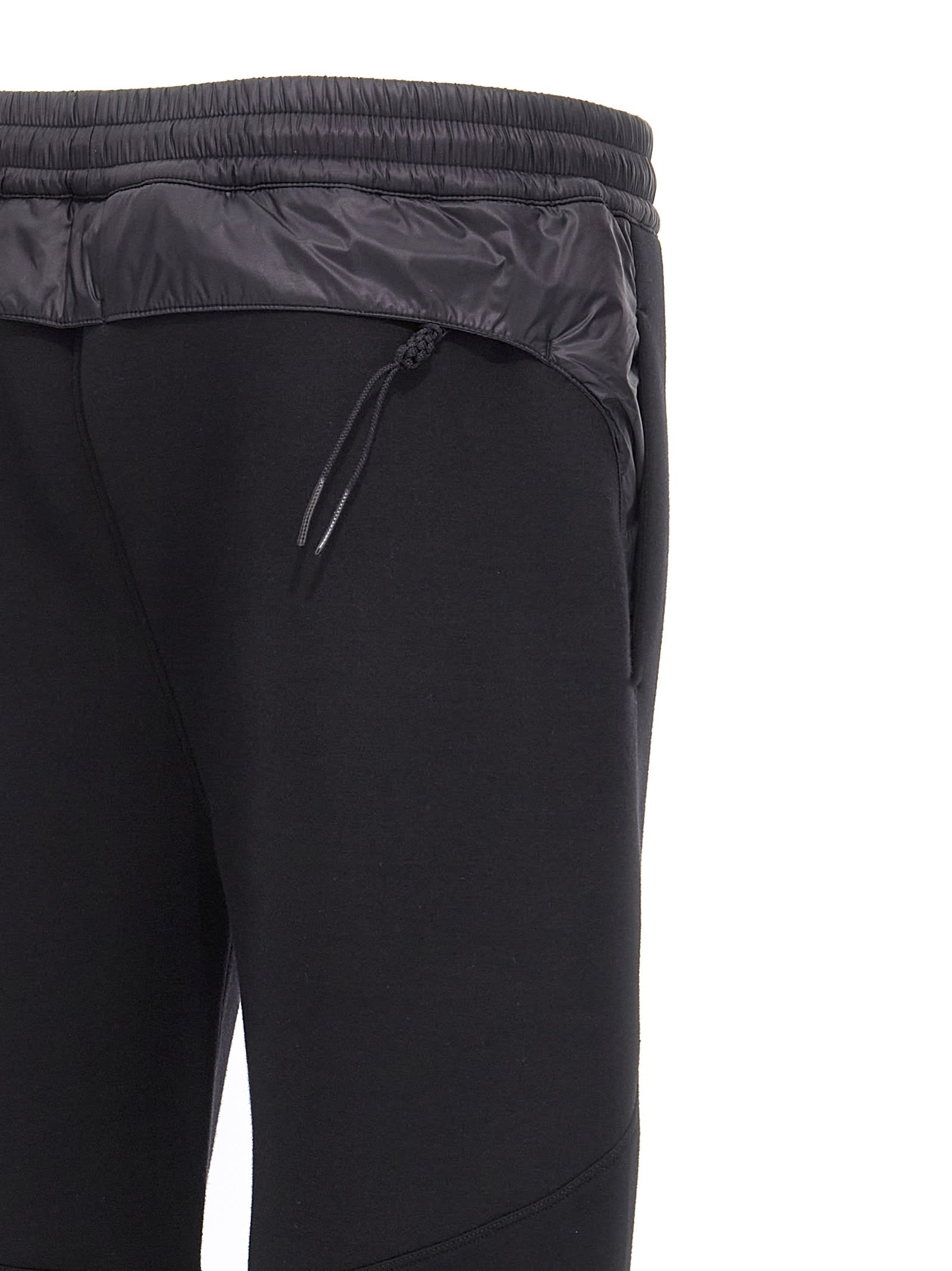 Moncler Year Of The Snake-patch Track Trousers In Black