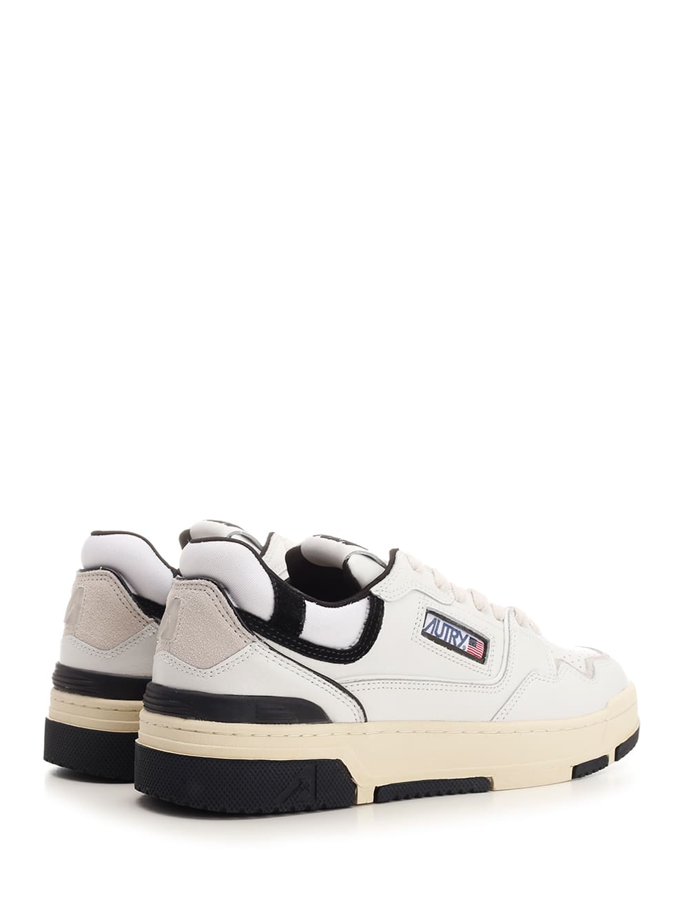 Shop Autry Clc Low-top Sneakers In White