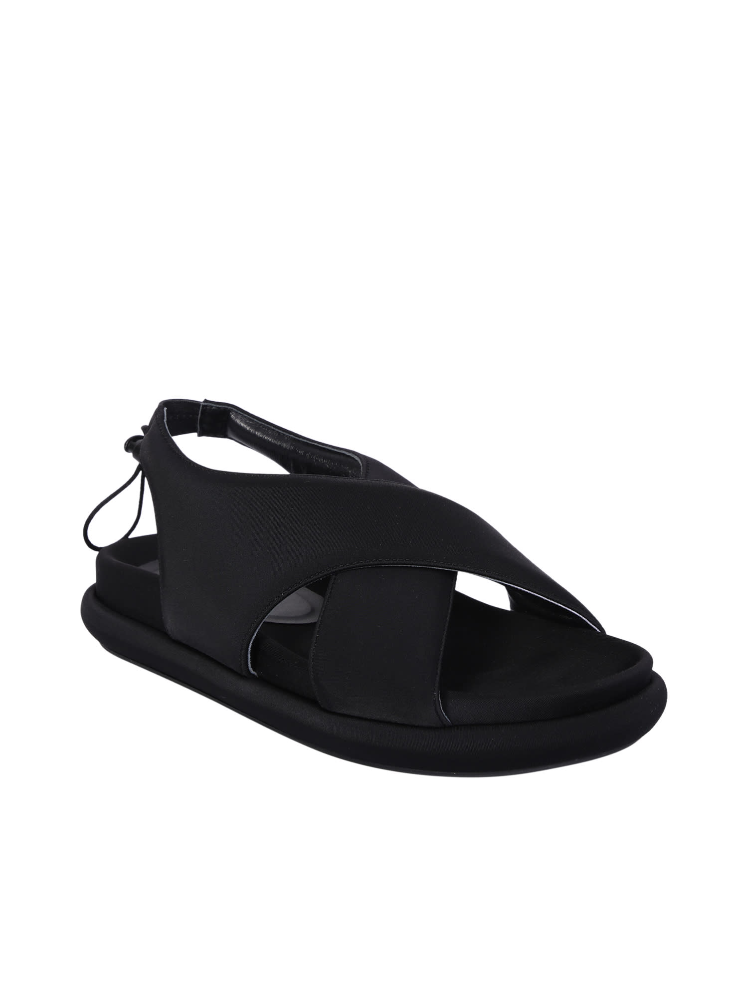 Shop Gia Borghini Cross Sandals Gia 29 In Black