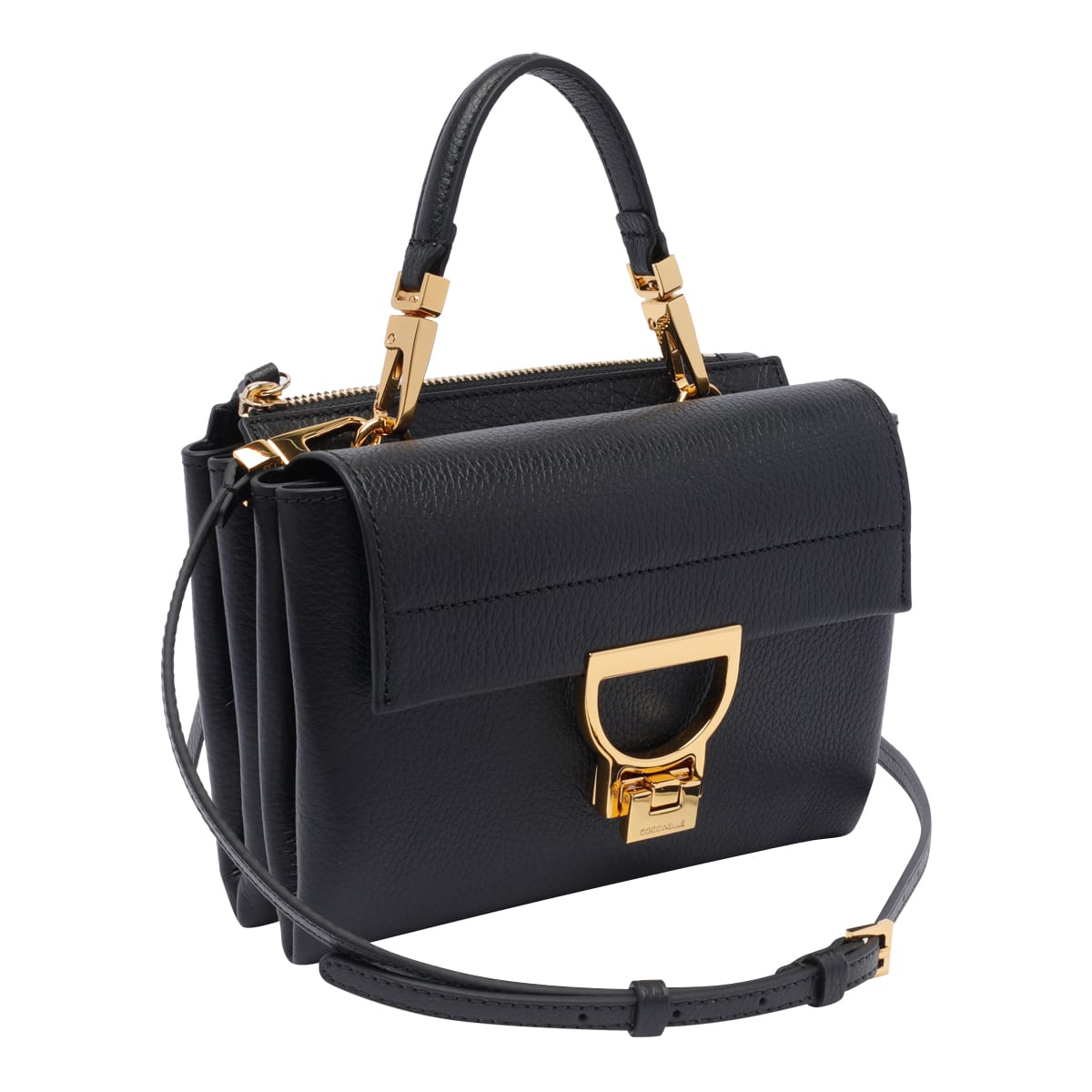 Shop Coccinelle Arlettis Small Hand Bag In Black