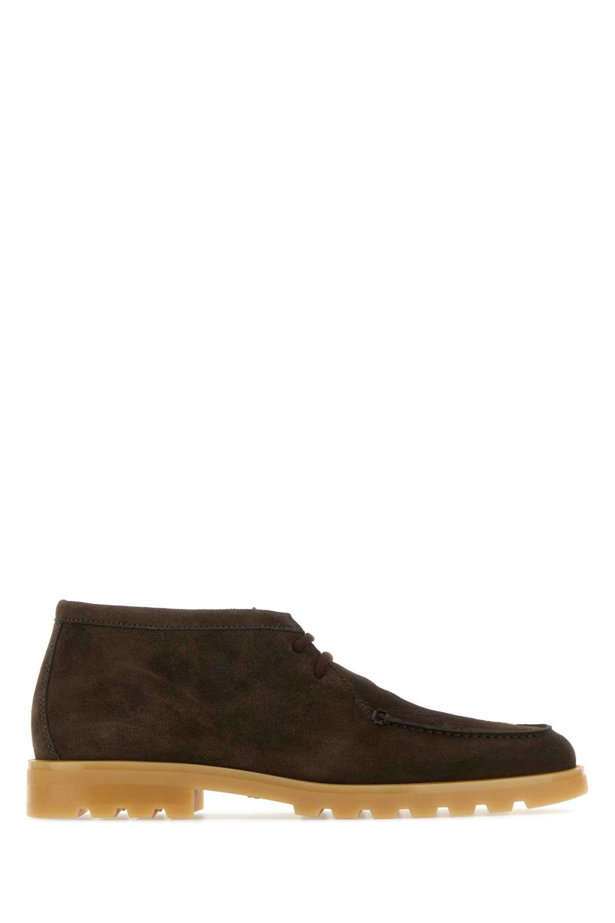 Brown Suede Desert Ankle Boots