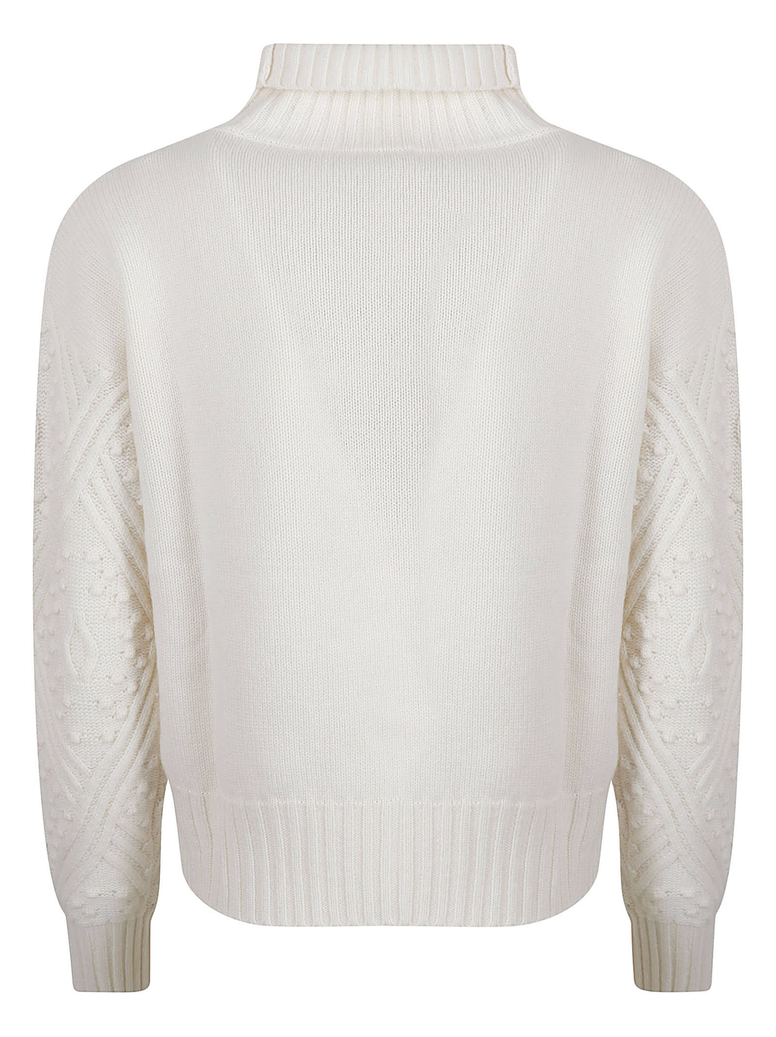 Max Mara Panino Sweatshirt In Bianco