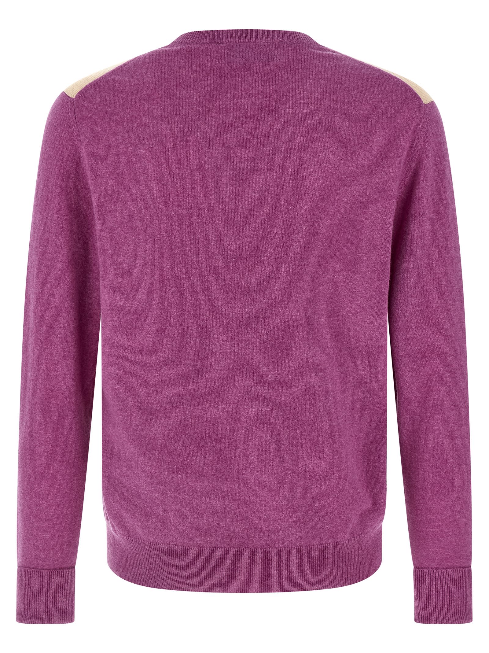 Ballantyne Argyle Sweater Sweaters And Cardigans Purple In Multi