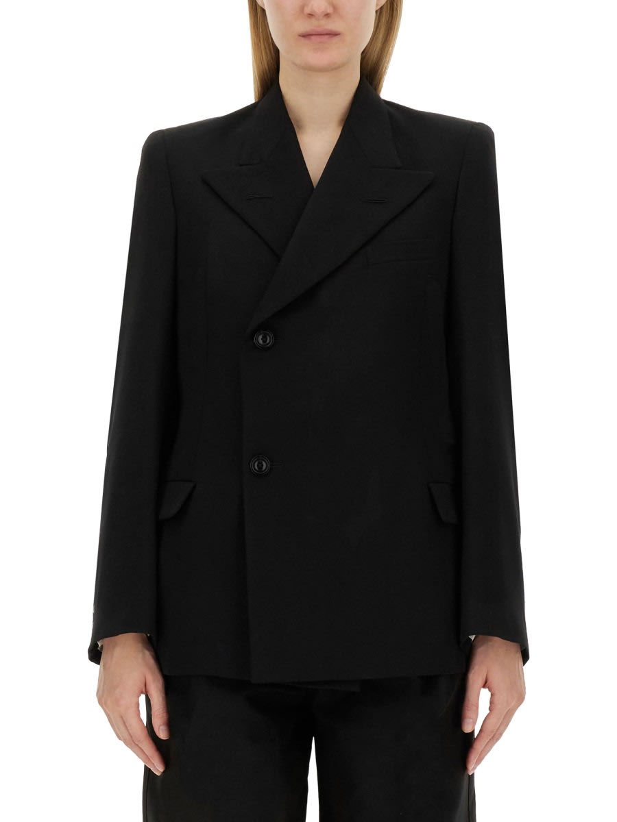 Maison Margiela Black Wool Blazer