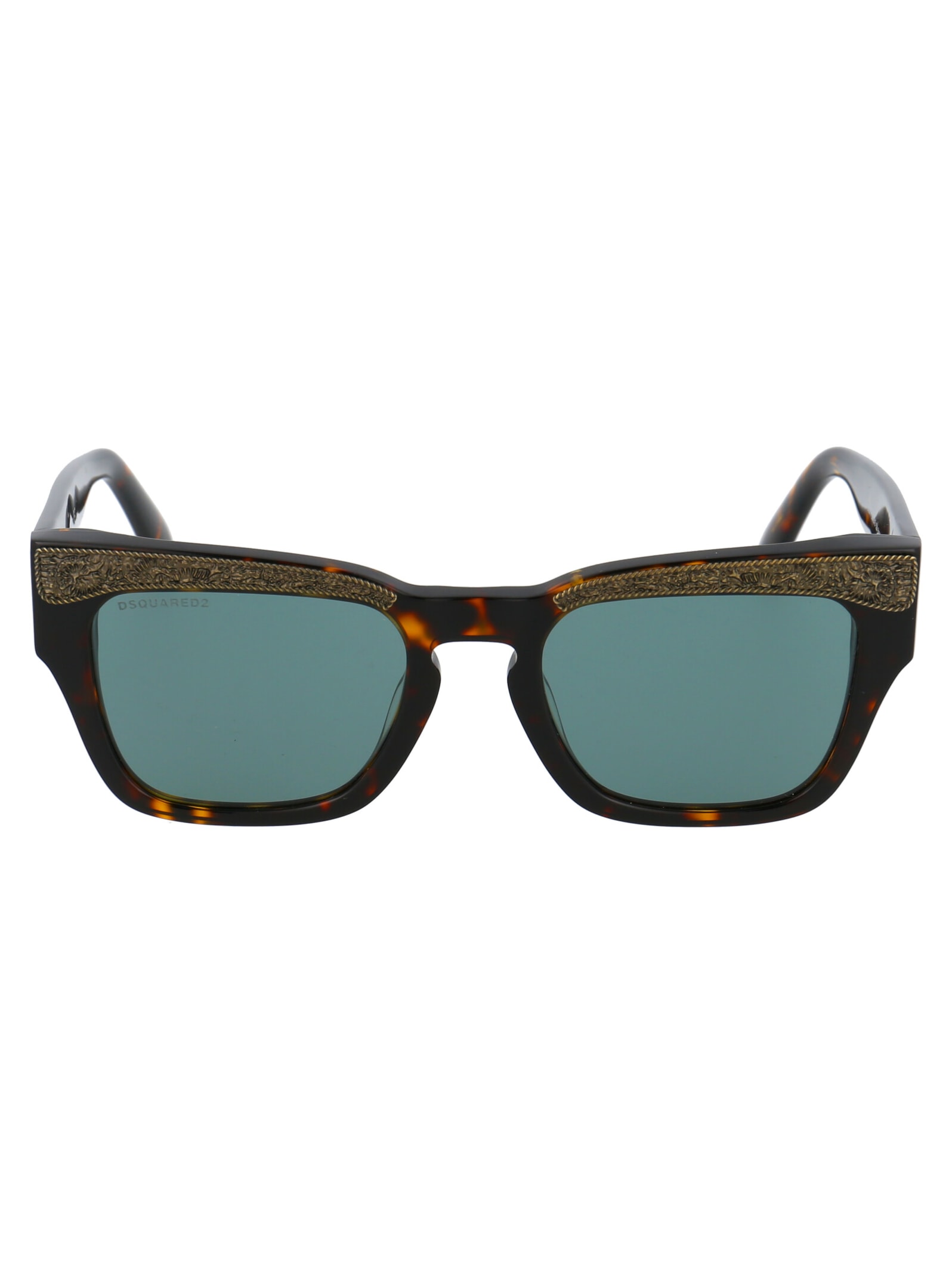 Dsquared2 Square Frame Sunglasses In Brown