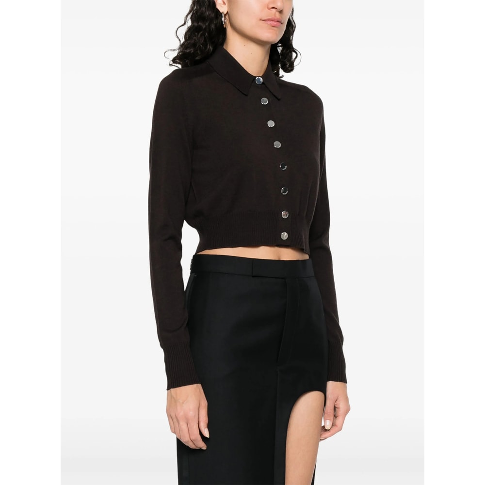 Sportmax Perseus Black Cardigan In Black