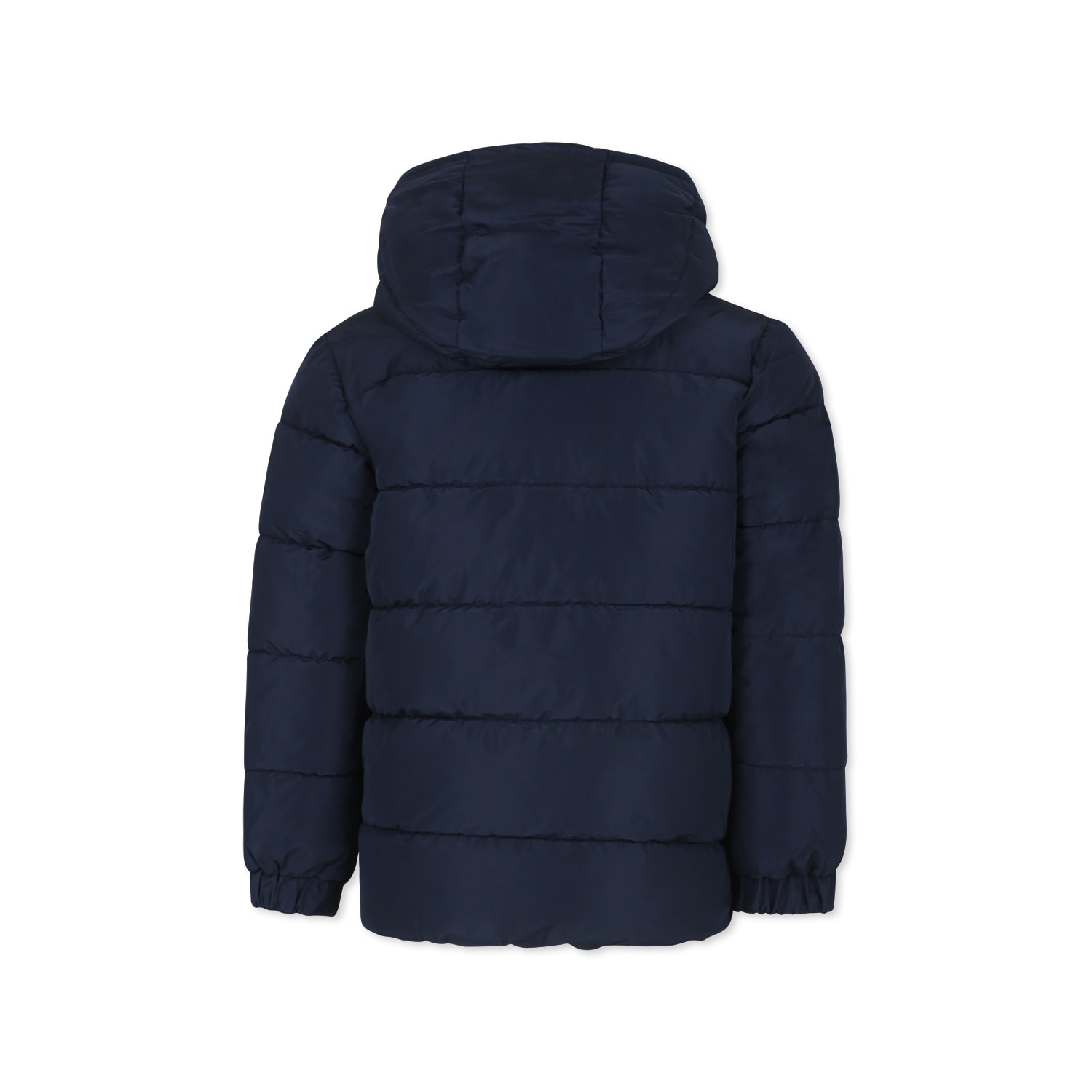 Hugo Boss Blue Duvet For Boy With Logo In Blue