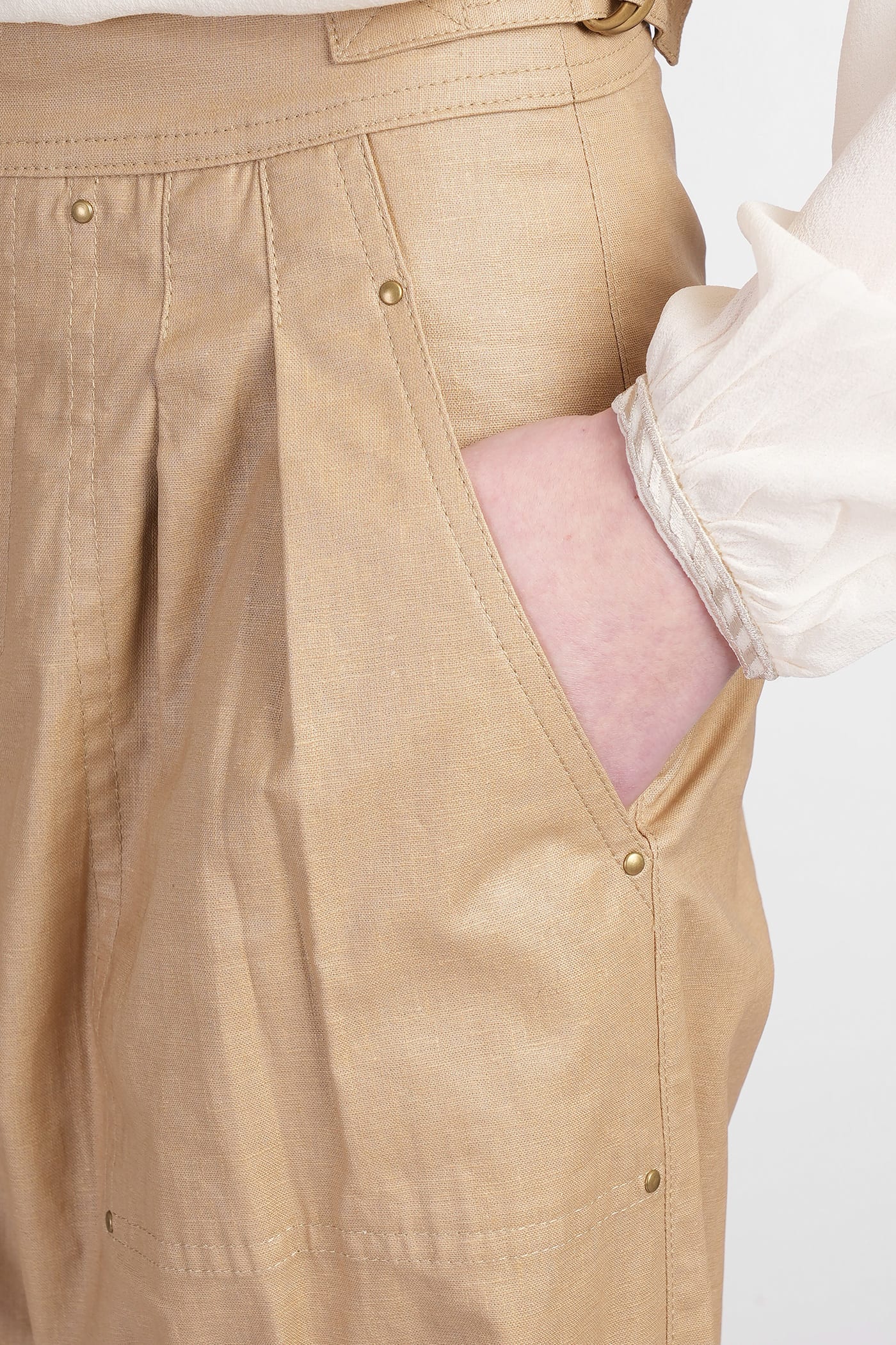 Isabel Marant Fidji Pants In Beige