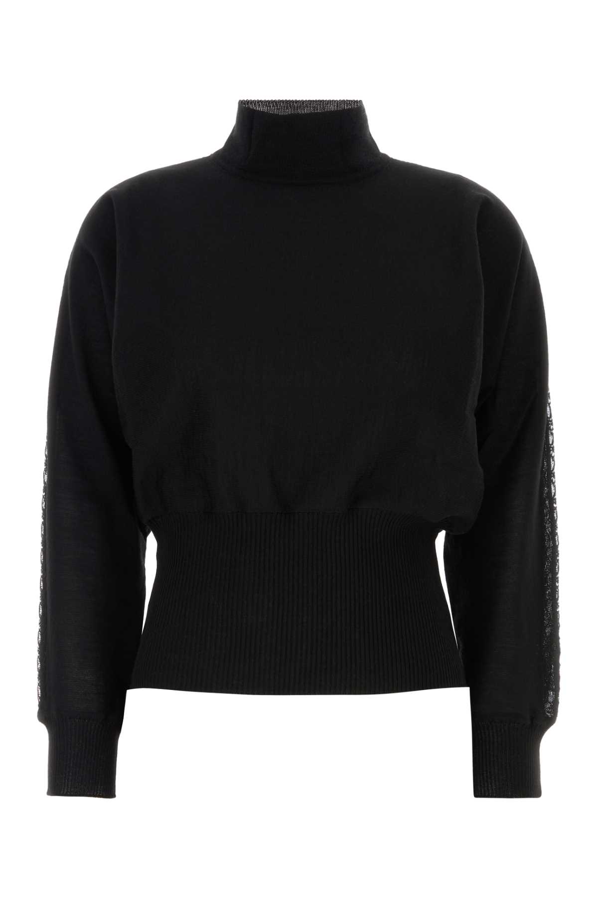 Black Wool Arda Sweater