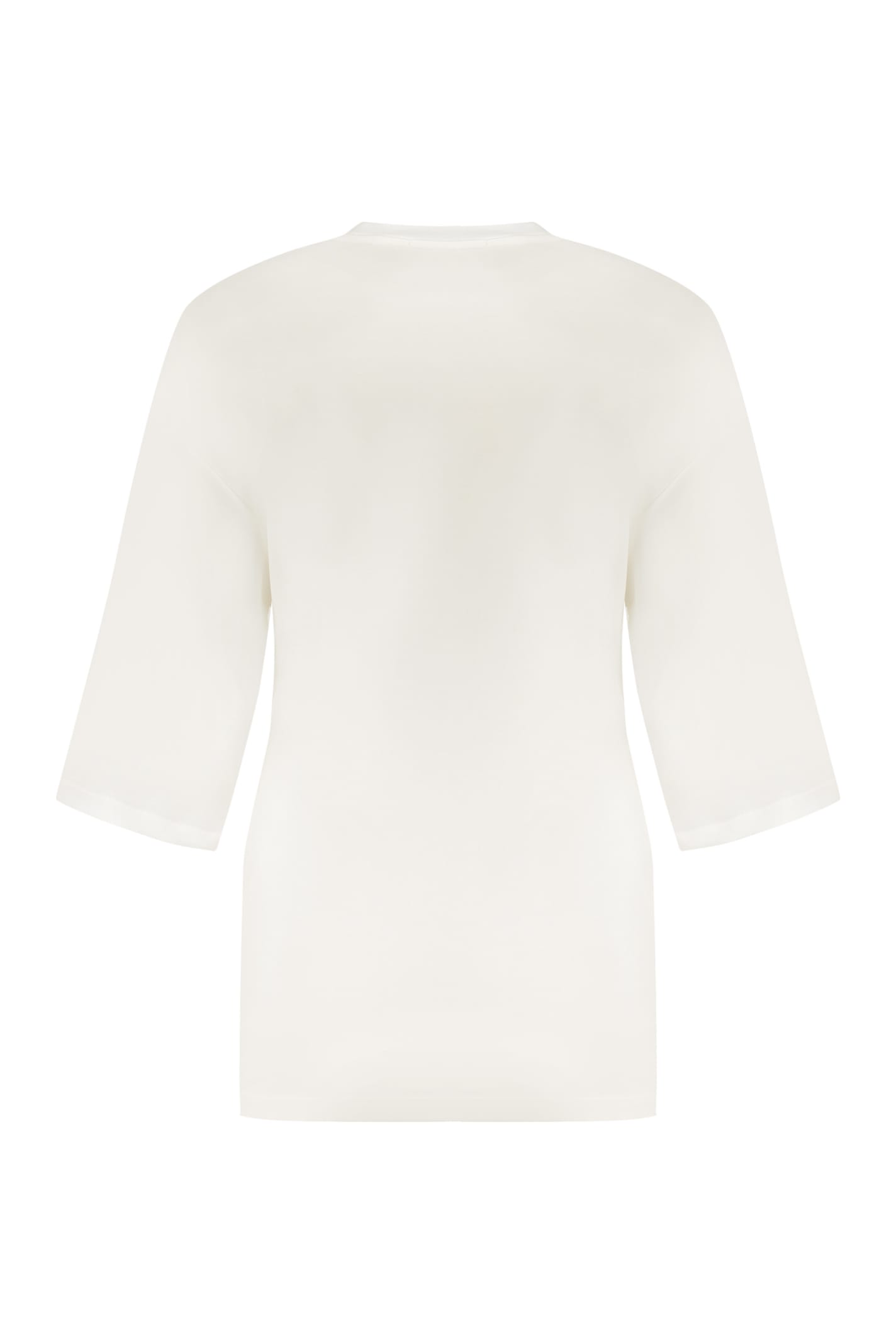 Shop Ambush Viscose T-shirt In White