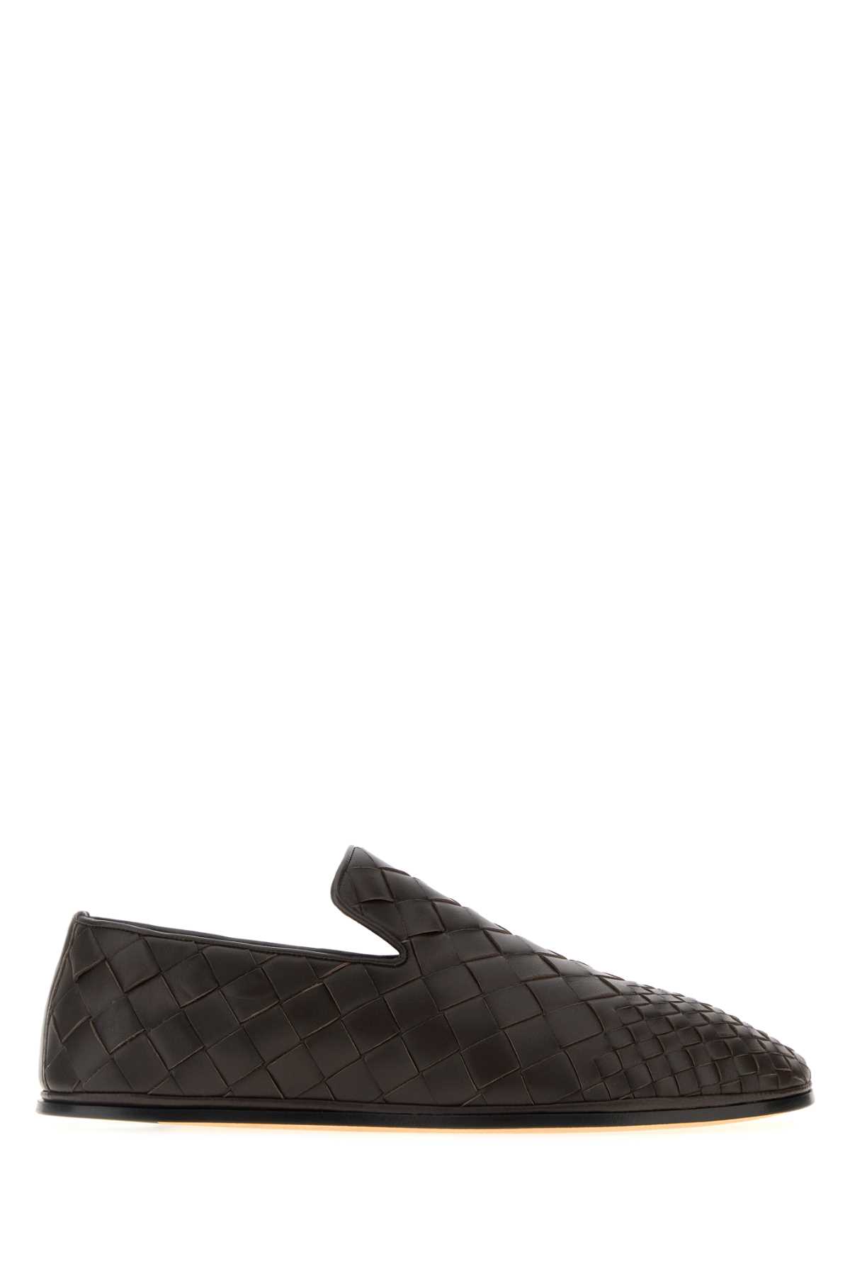 Bottega Veneta Leather Padded Slip-on With Biodegradable Outsole In Pink