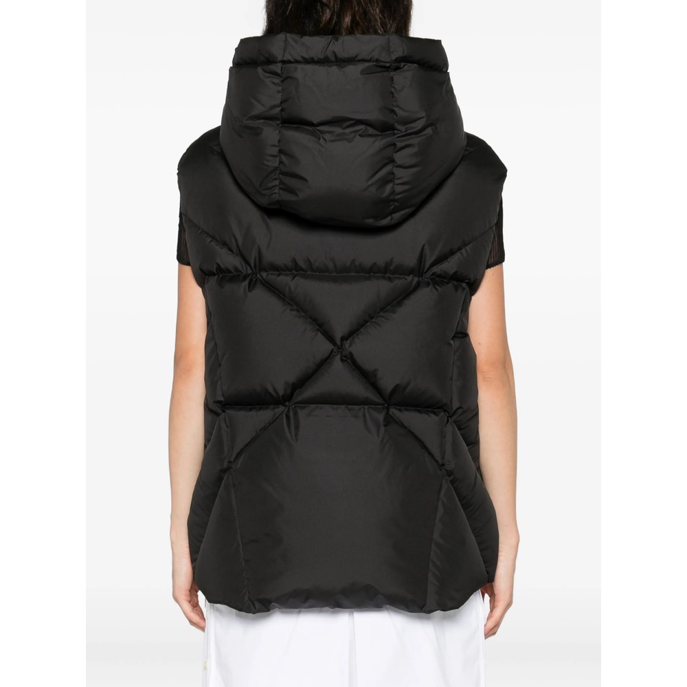 Khrisjoy Black Polyester Blend Down Jacket In Black