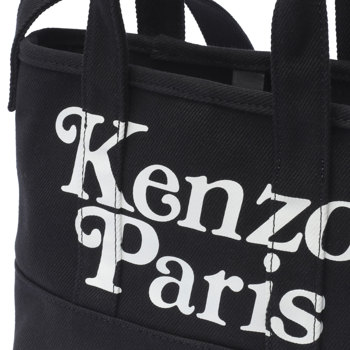 Shop Kenzo Small  Paris Bag In Black