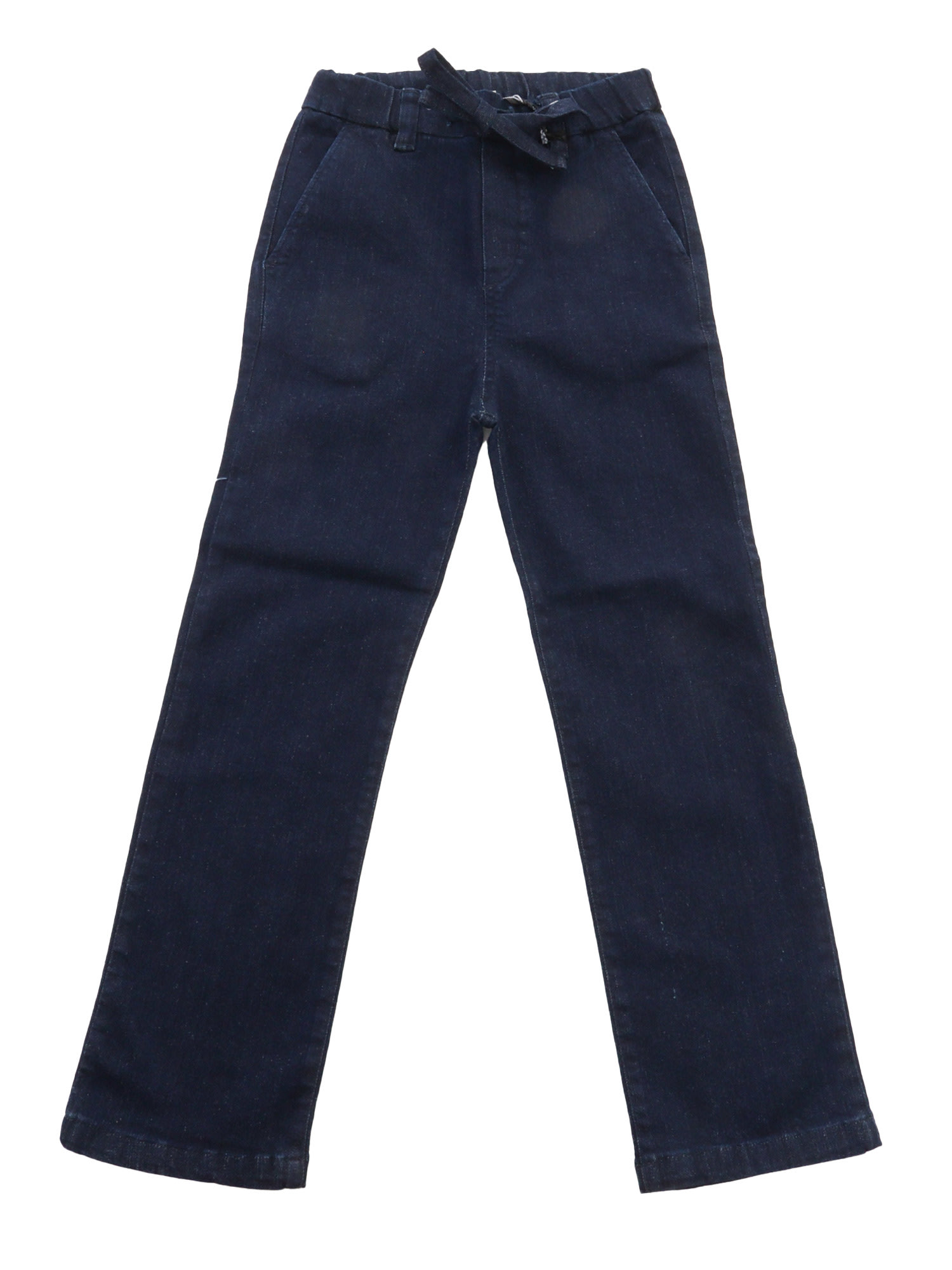 Paolo Pecora Boy Waistband Over Jeans
