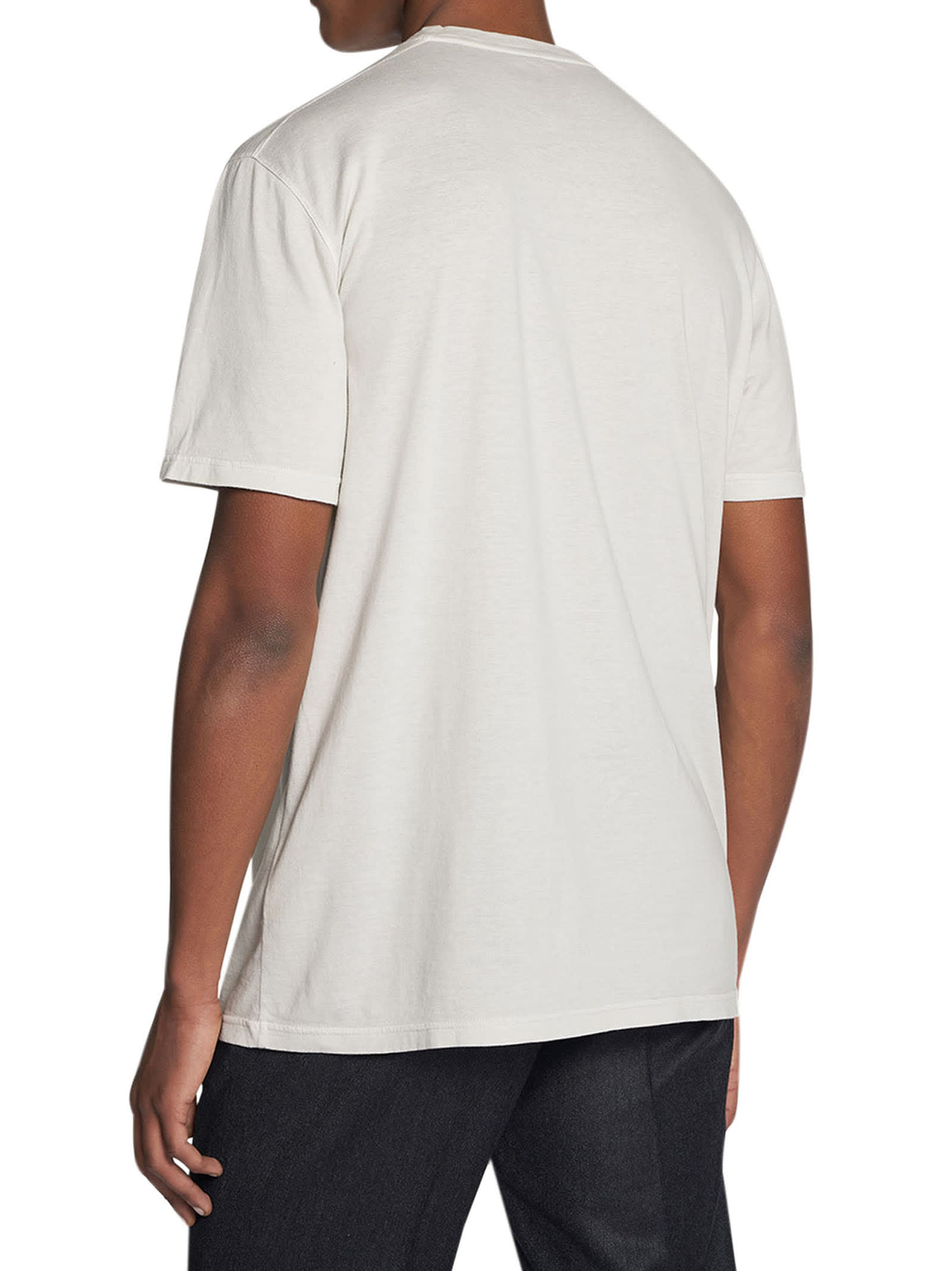 Shop Kiton Jersey T-shirt S/s Cotton