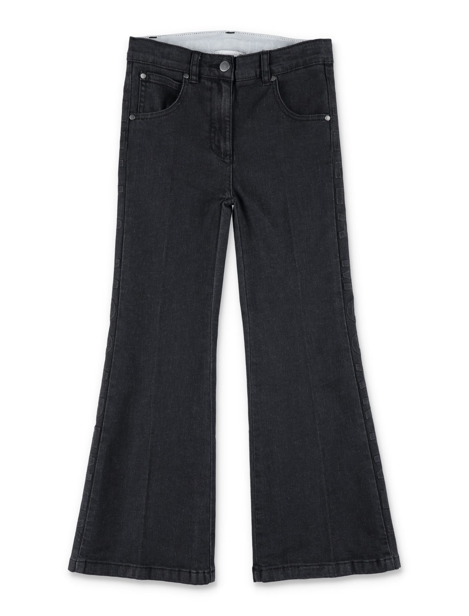 Stella Mccartney Flared Jeans In Black
