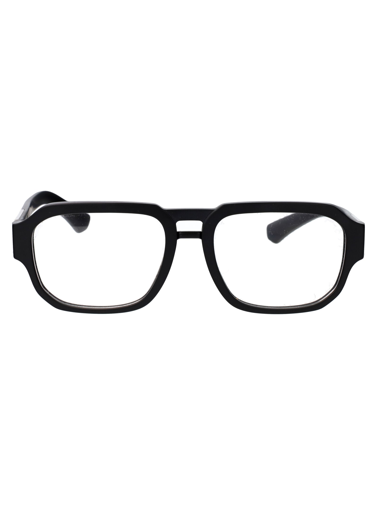 Shop Dolce &amp; Gabbana Eyewear 0dg3389 Glasses In 2525 Matte Black