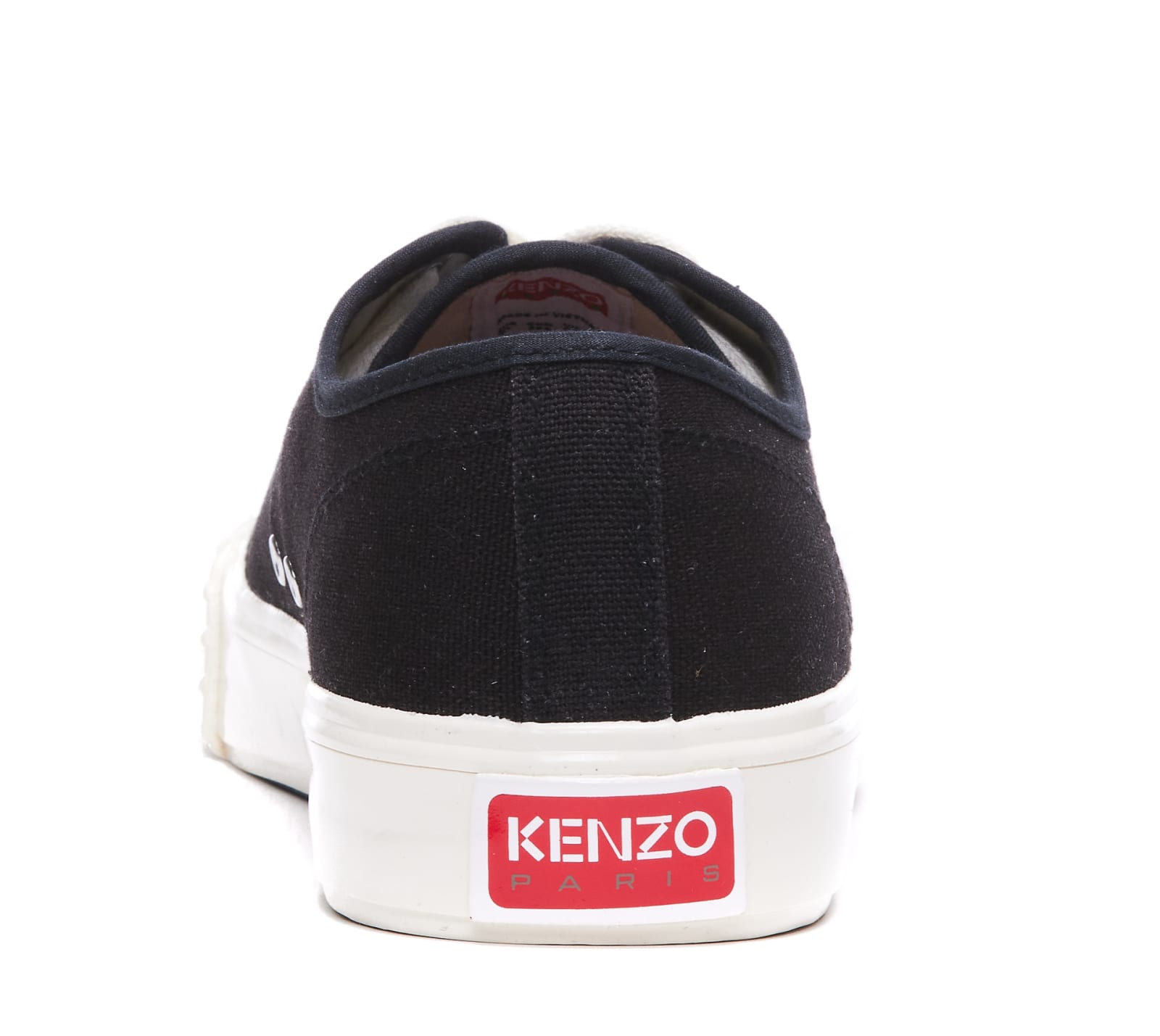 Shop Kenzo School Sneakers In Nero