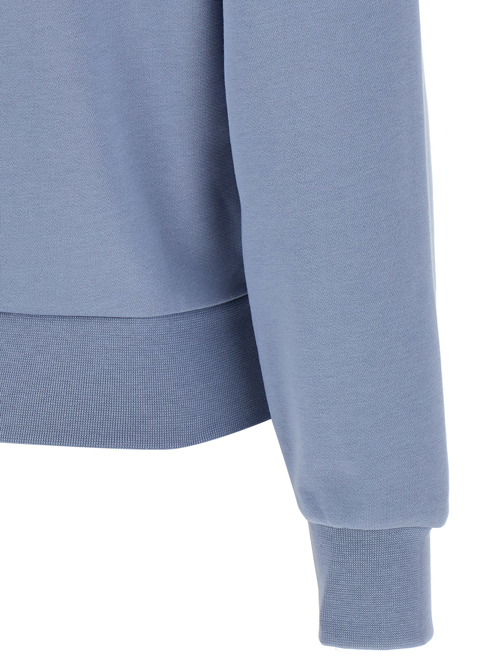 Apc A.p.c. 'boxy Petit Vpc' Sweatshirt In Light Blue