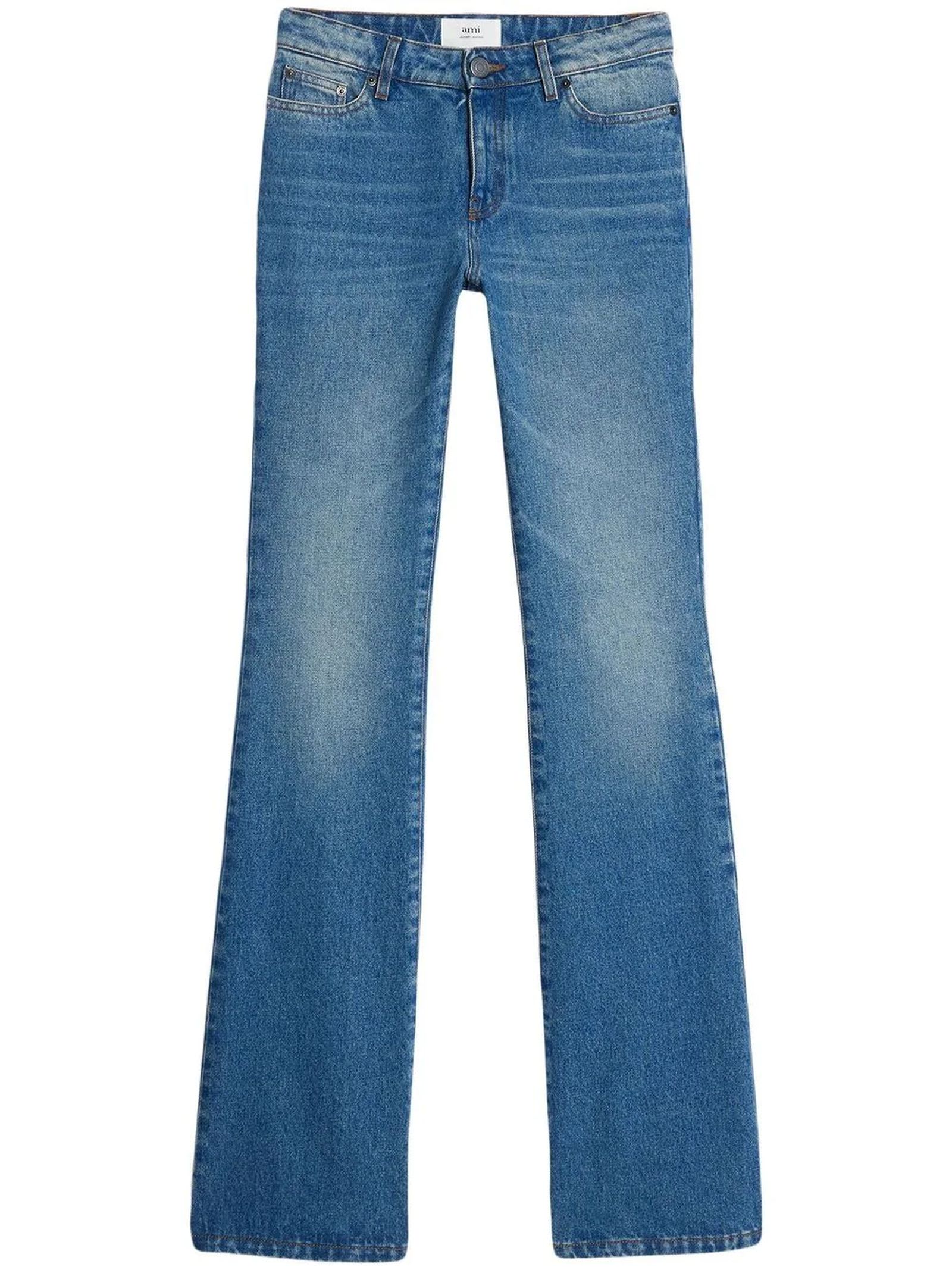 Ami Alexandre Mattiussi Blue Cotton Jeans In Denim