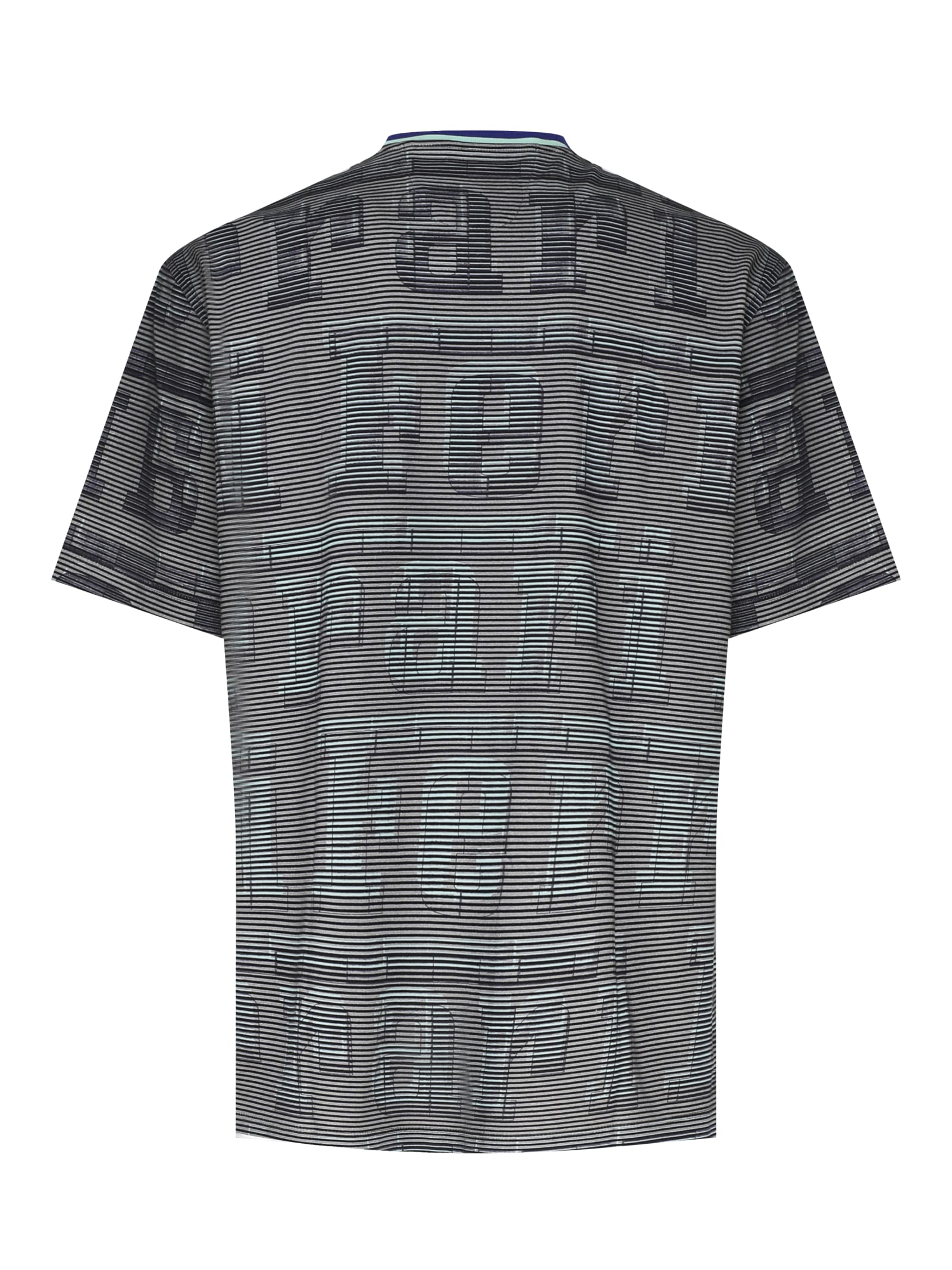 Shop Ferrari Cotton T-shirt In Grey