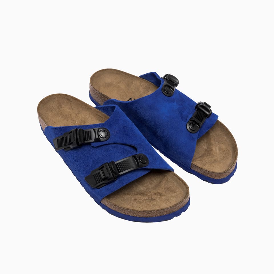 Shop Birkenstock Zurich Tech Sandals In Blue