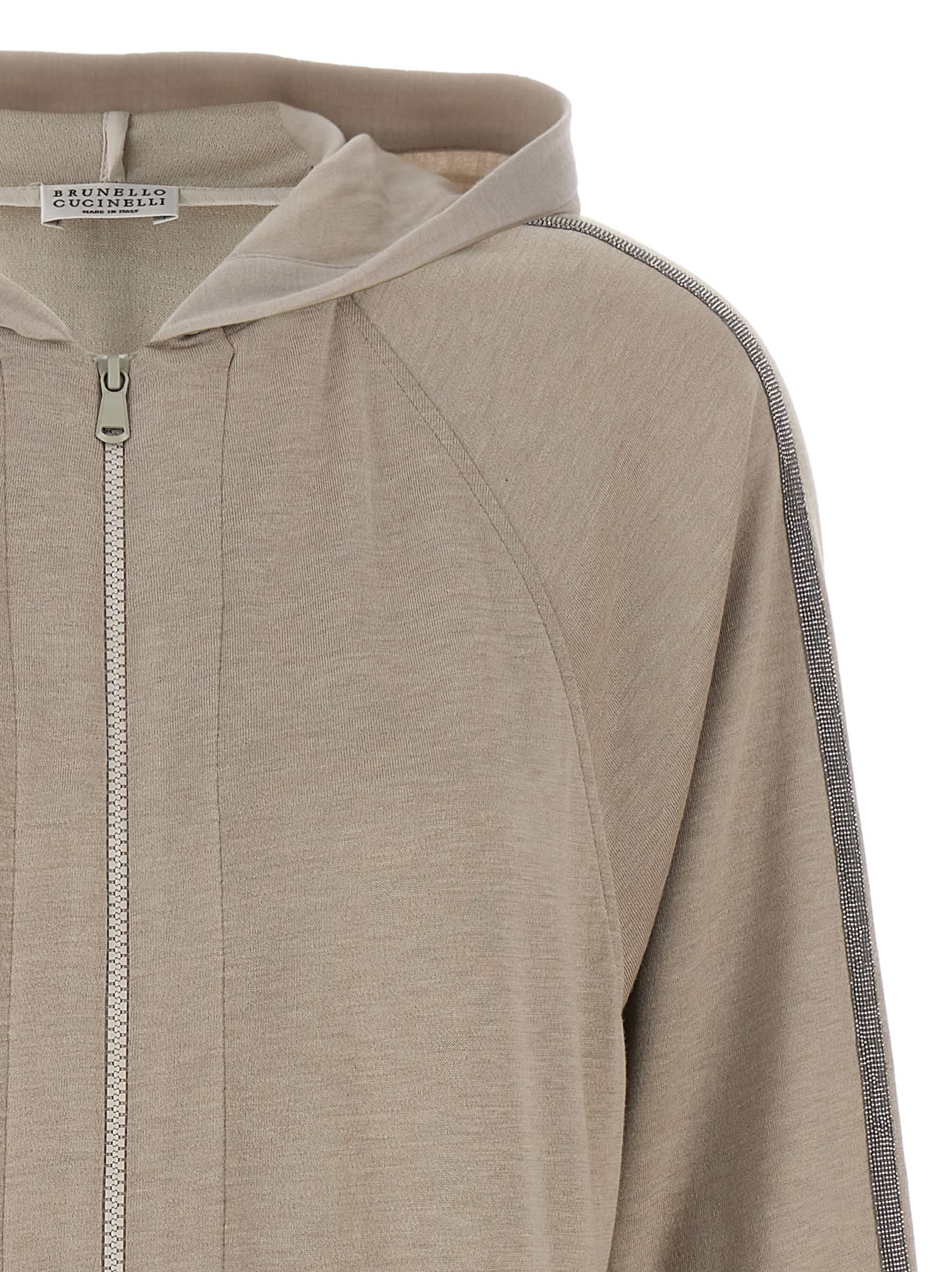 Shop Brunello Cucinelli Monile Hoodie In Multicolor