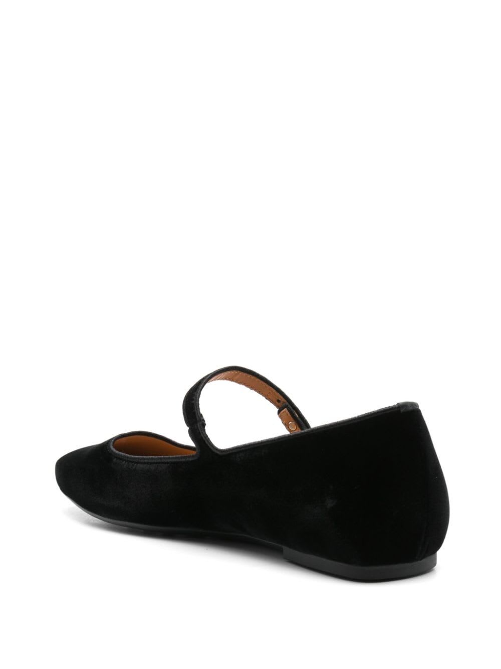 Shop Tod's Ballerinas With Belt In Black