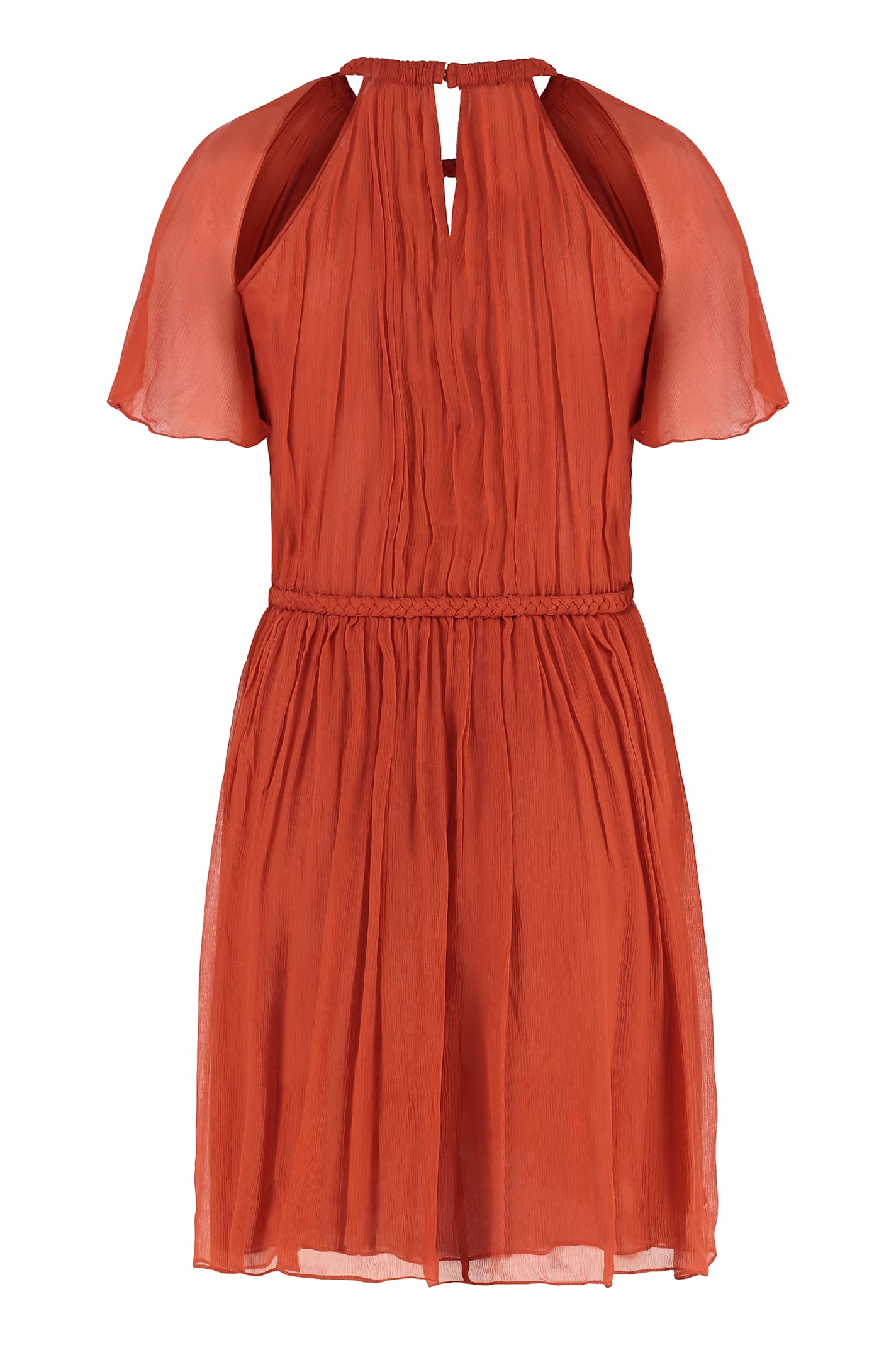 Shop Isabel Marant Randalia Silk Mini Dress