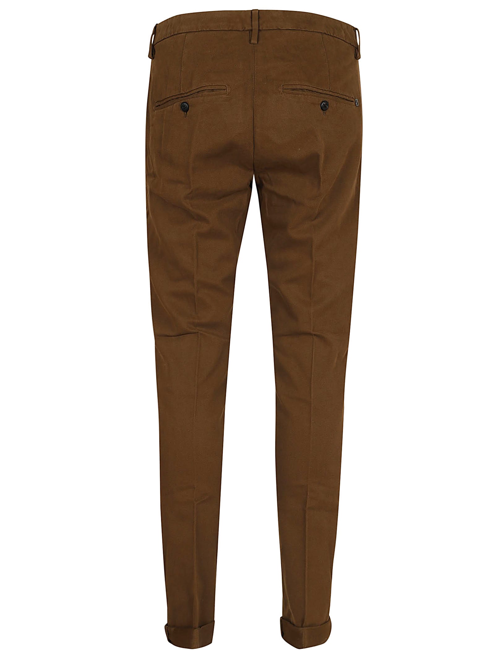 Shop Dondup Pantalone Gaubert In Cuoio