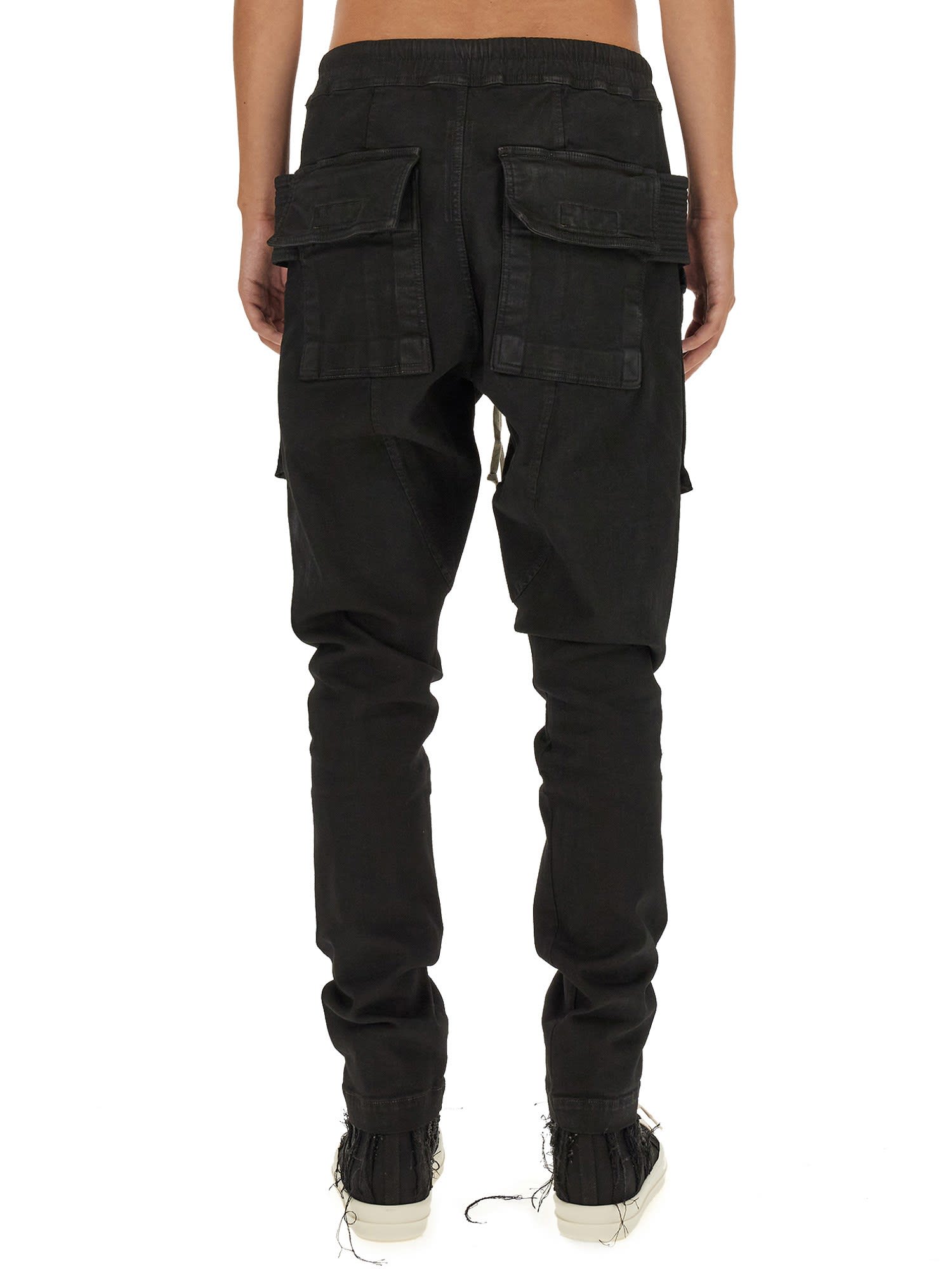 Shop Drkshdw Cargo Pants Sweat Pants In Black