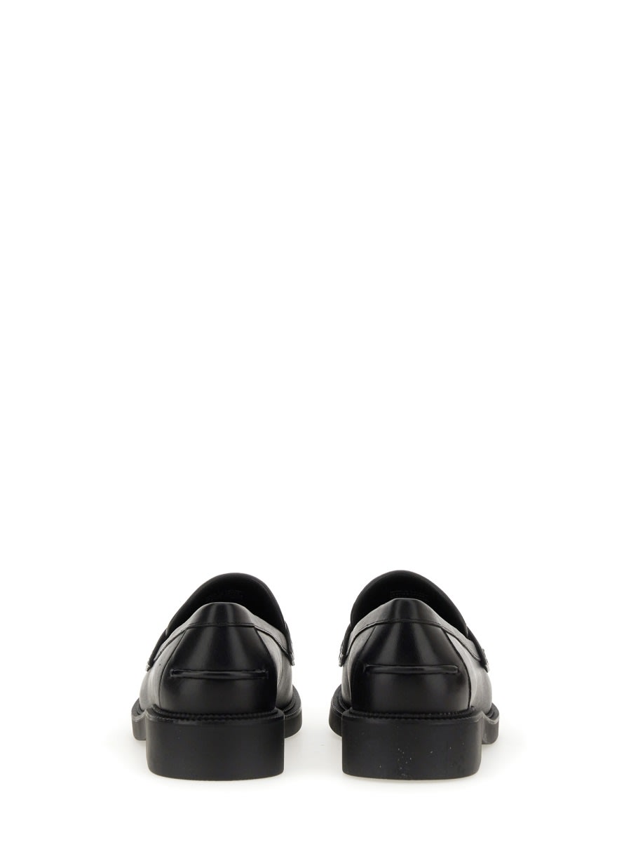 Shop Michael Kors Loafer With Coin In Black