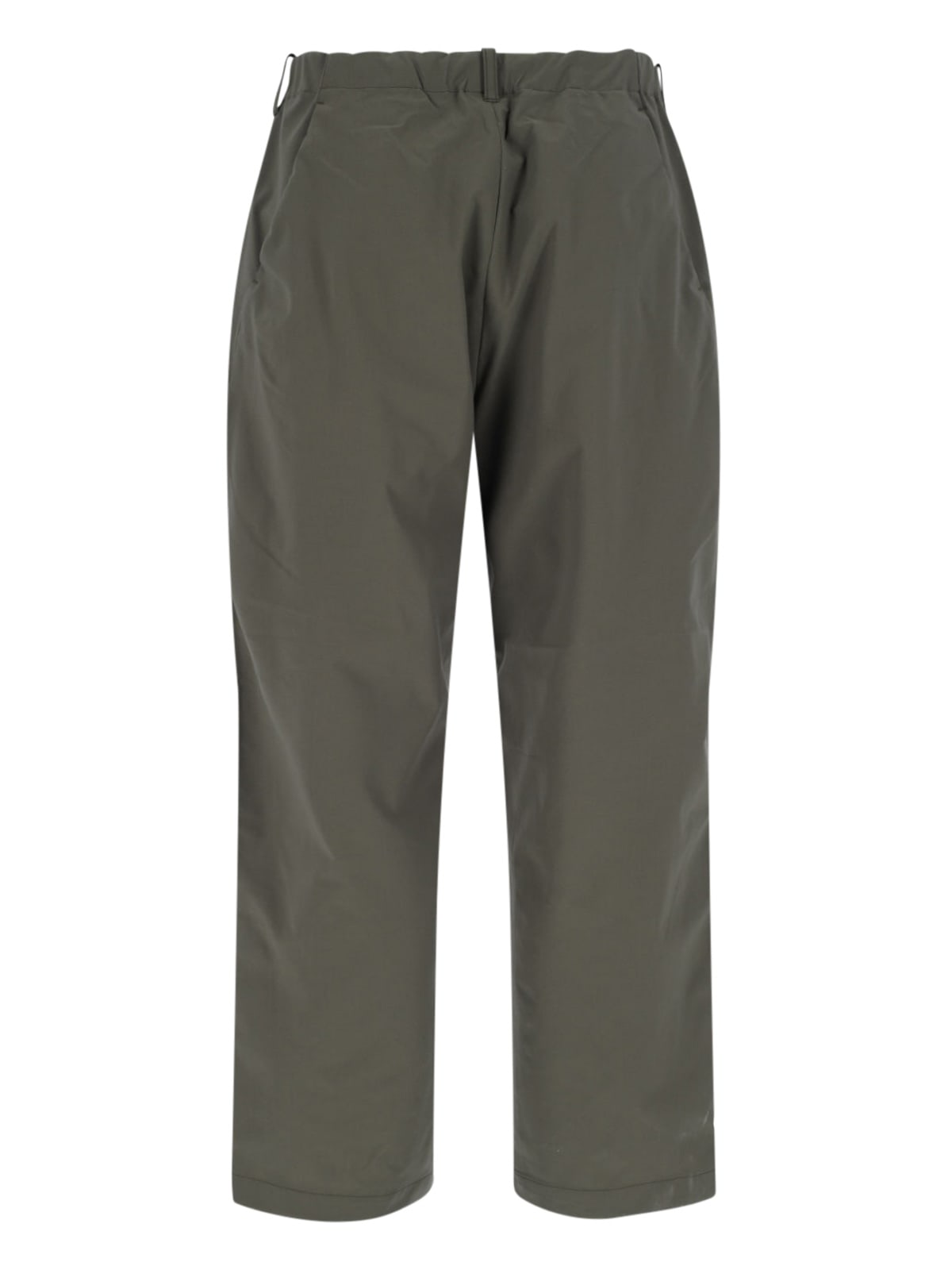 Shop Goldwin Wide Pants In Green