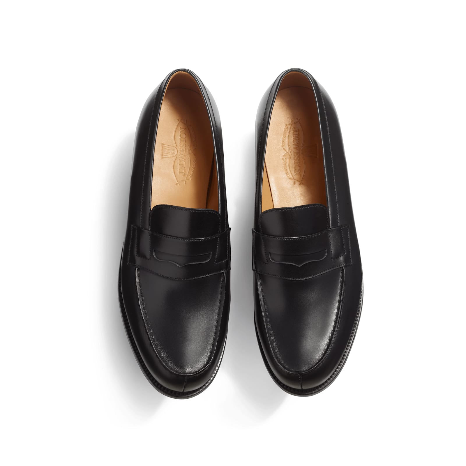 Shop Jm Weston 180 Loafer In Black