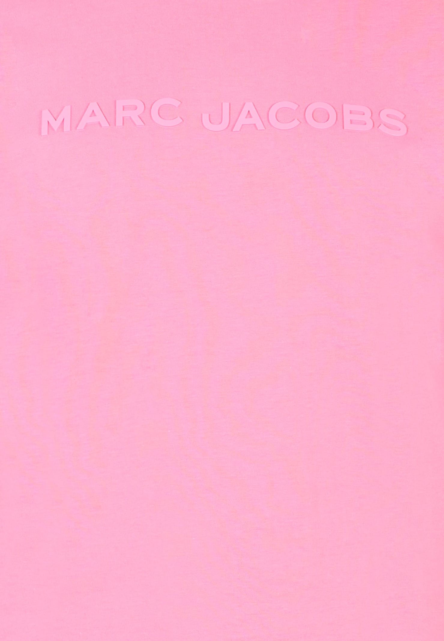 Marc Jacobs Pink T-shirt For Girl With Logo In Pink