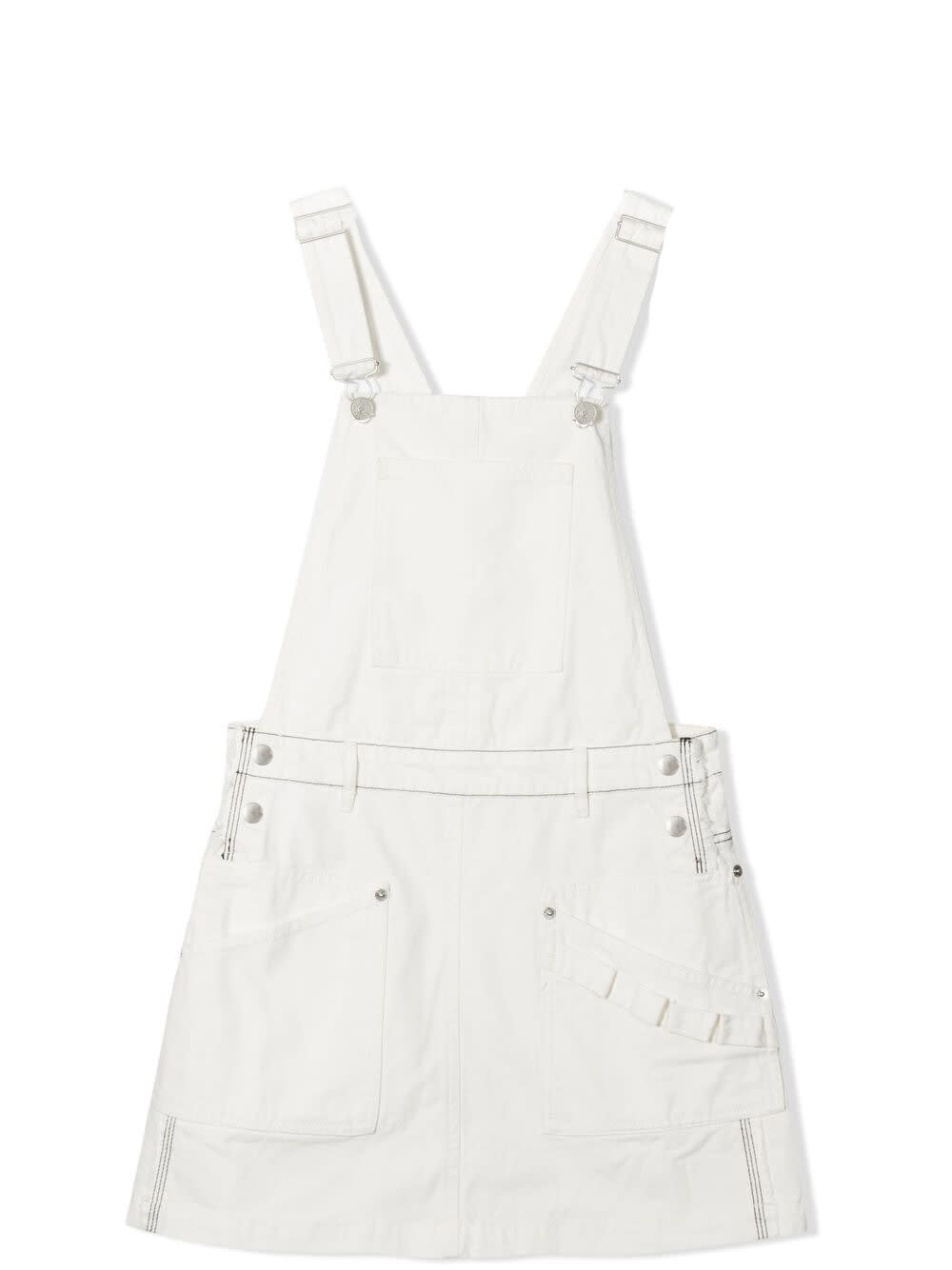 DIESEL DUNGAREES WITH APPLICATION,11861170