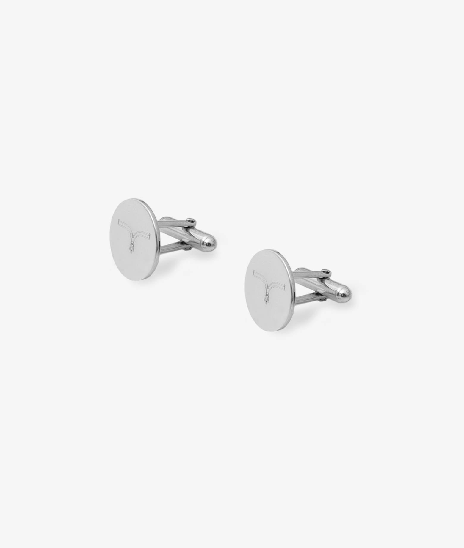 Shop Larusmiani Silver Cufflinks Cufflinks