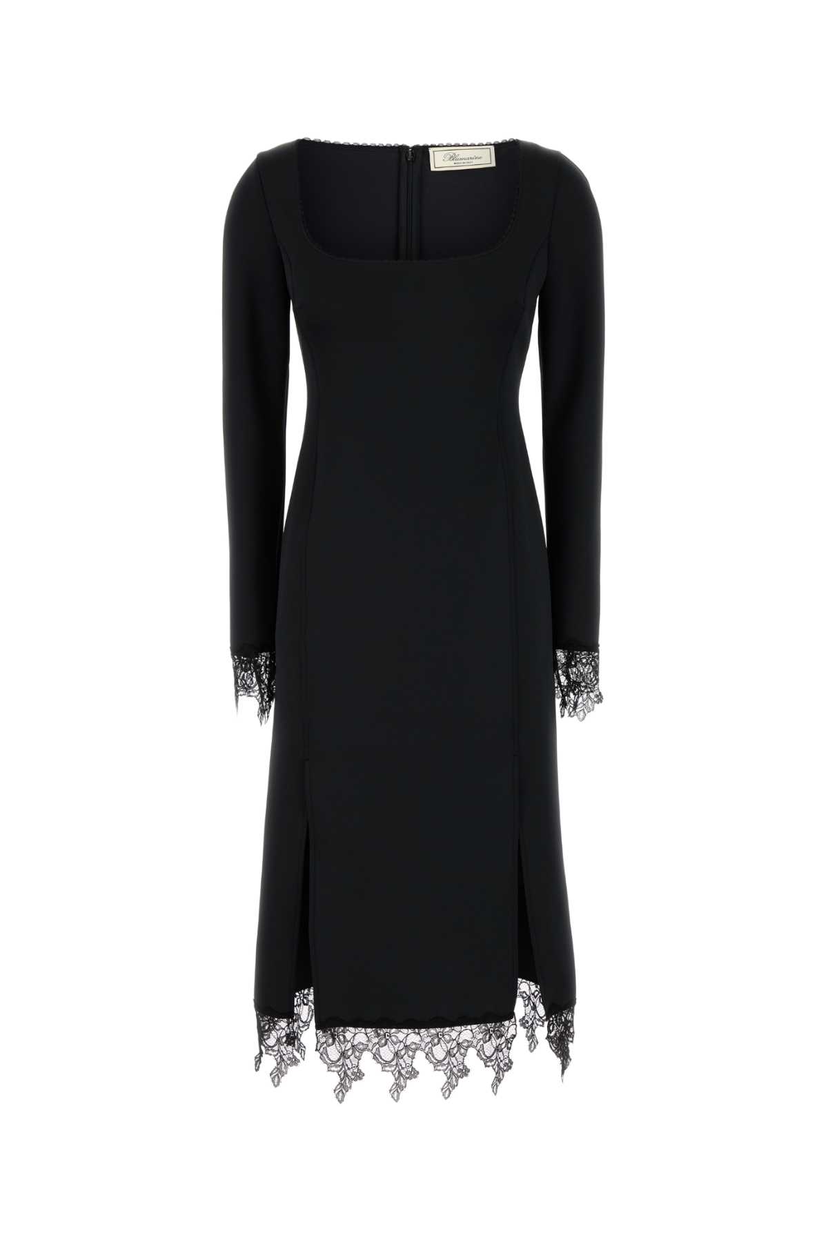 Black Stretch Jersey Dress