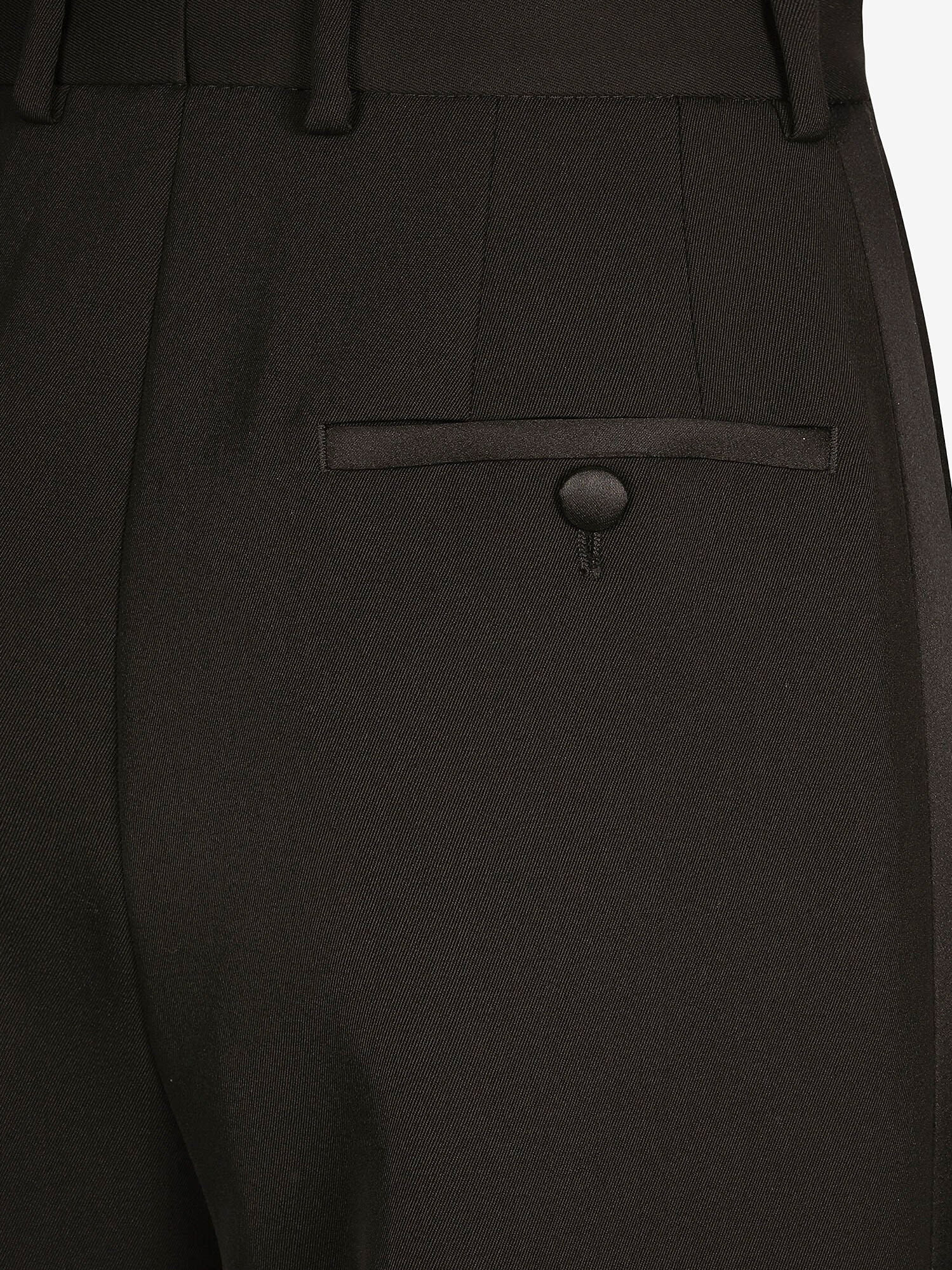 Shop Dolce & Gabbana Trouser In Black