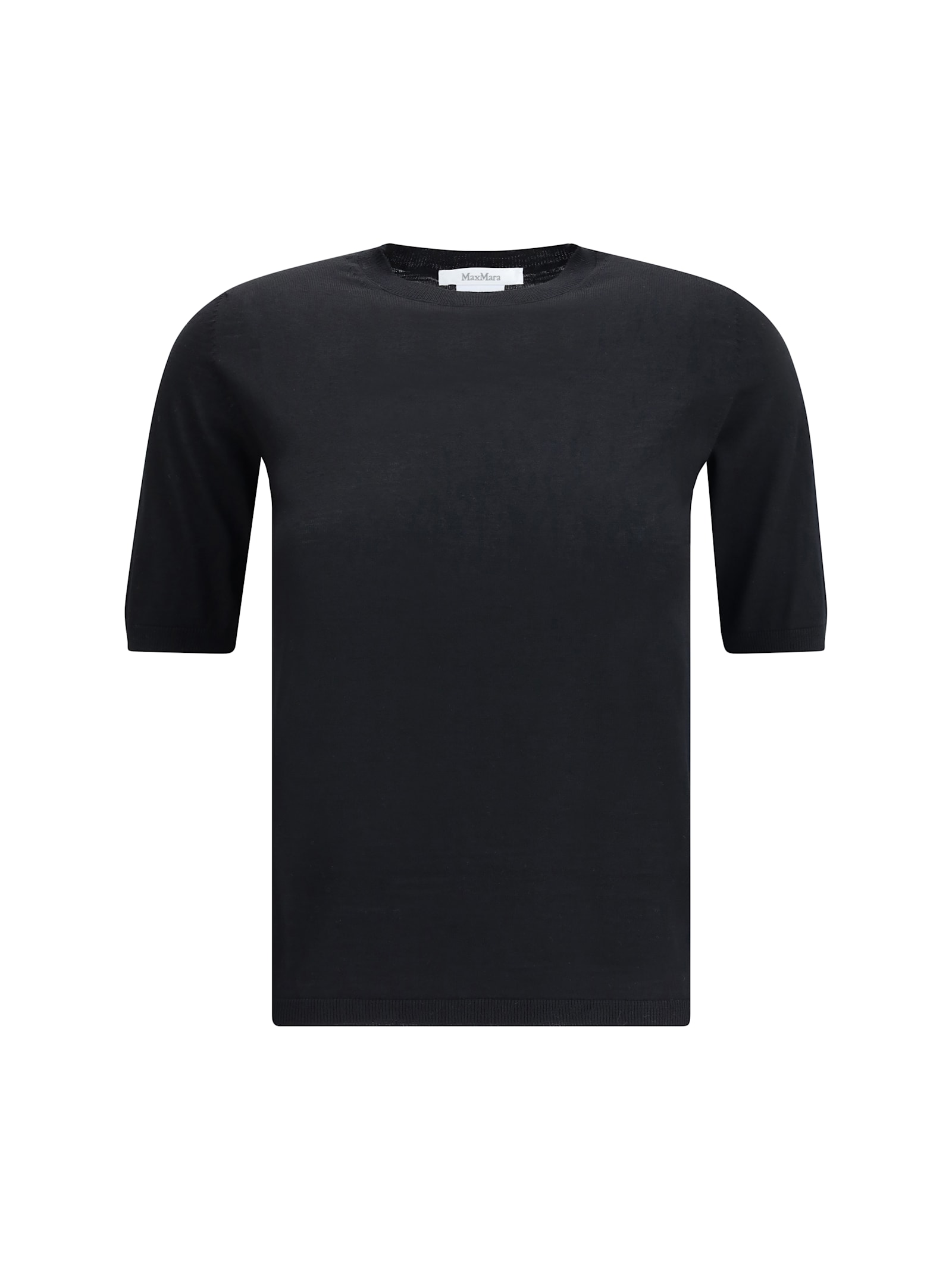 Max Mara Gerico Knit Top In Black