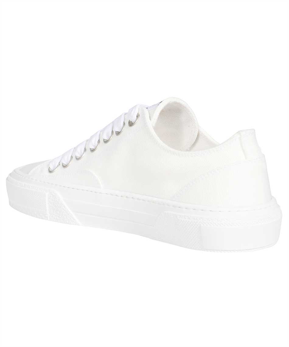 Msgm Canvas Sneakers In White