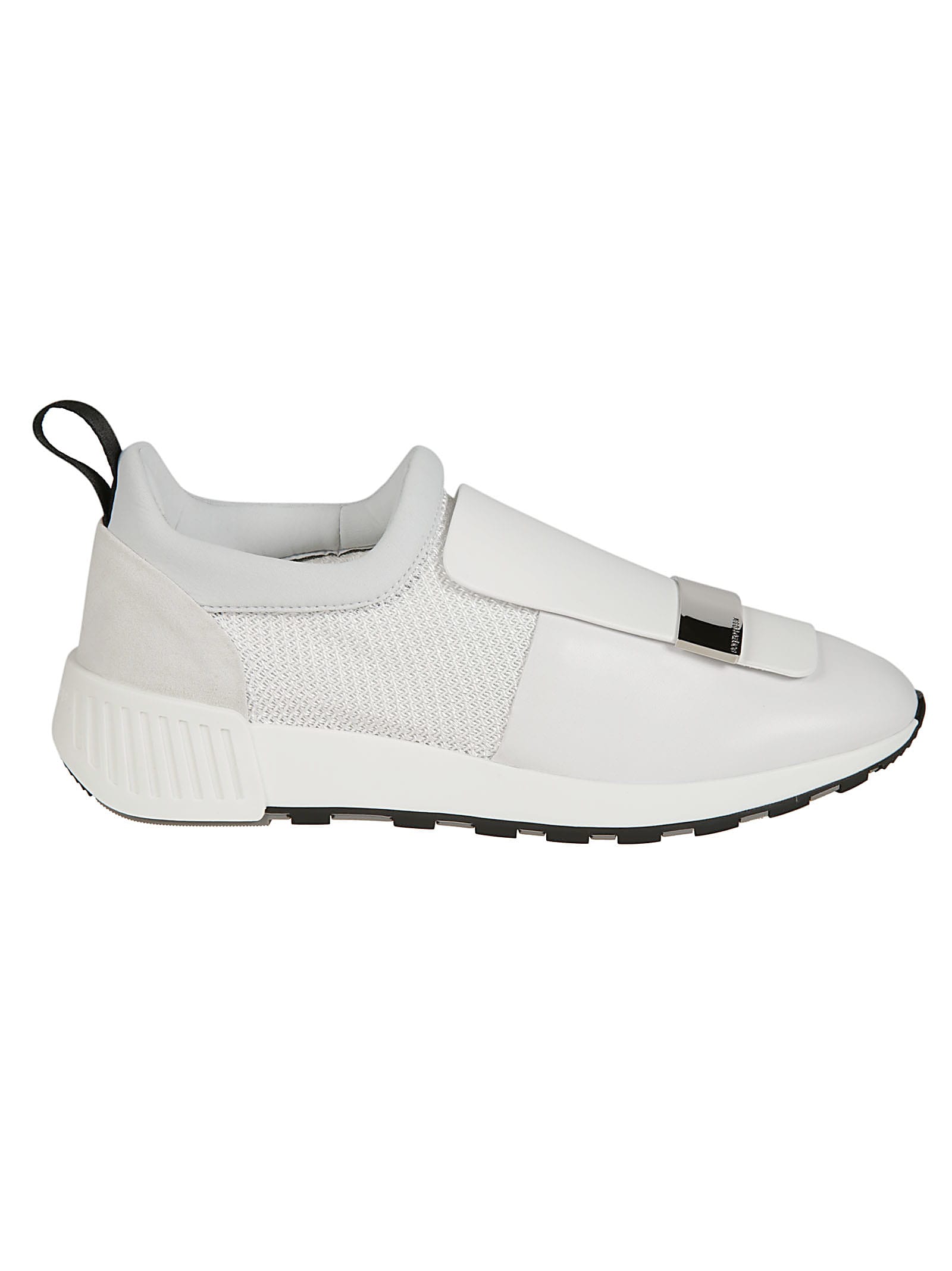 Buy Sergio Rossi Front Flap Sneakers online, shop Sergio Rossi shoes with free shipping