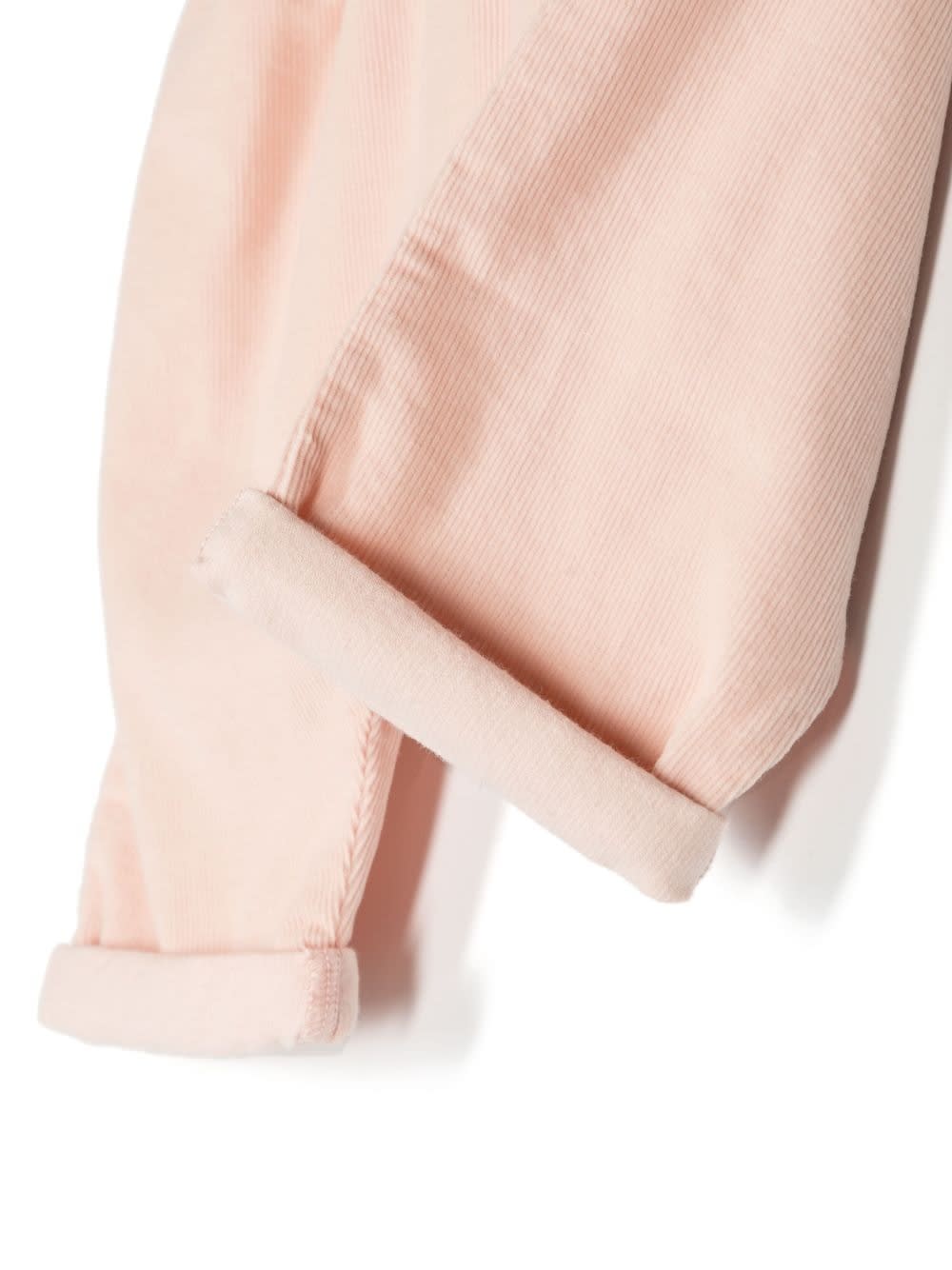 Shop Teddy &amp; Minou Ribbed Trousers In Pink
