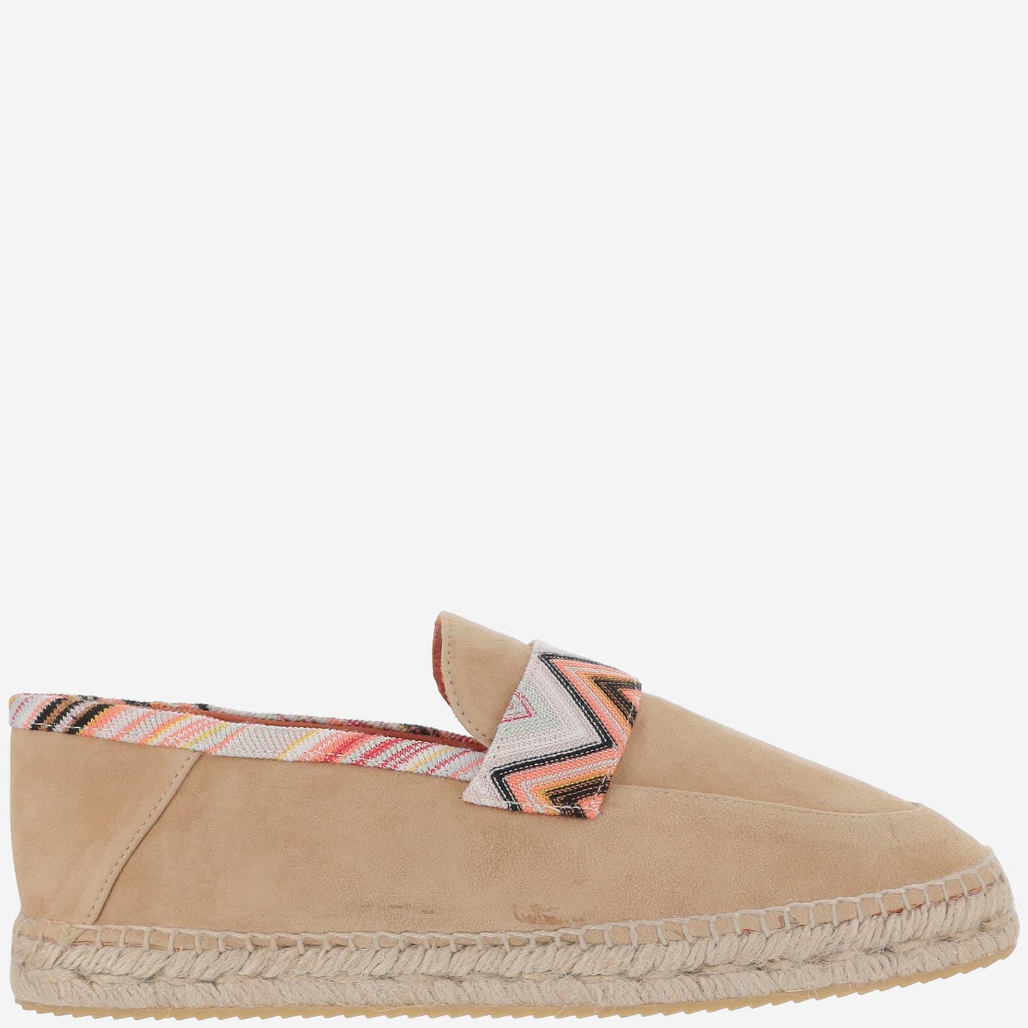 Missoni Viscose Blend Espadrilles With Zigzag Pattern